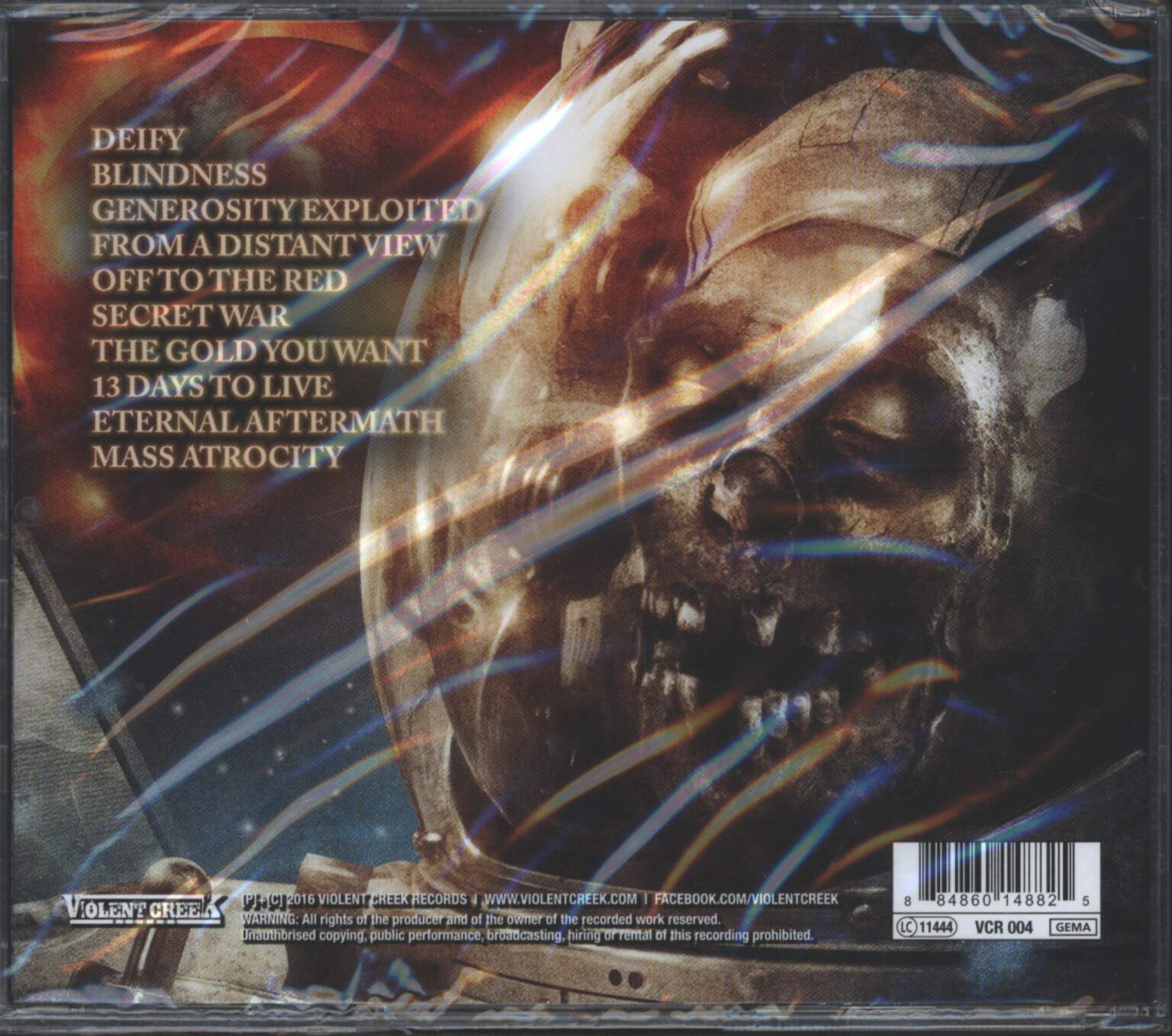 Toxic Waltz: From A Distant View, CD