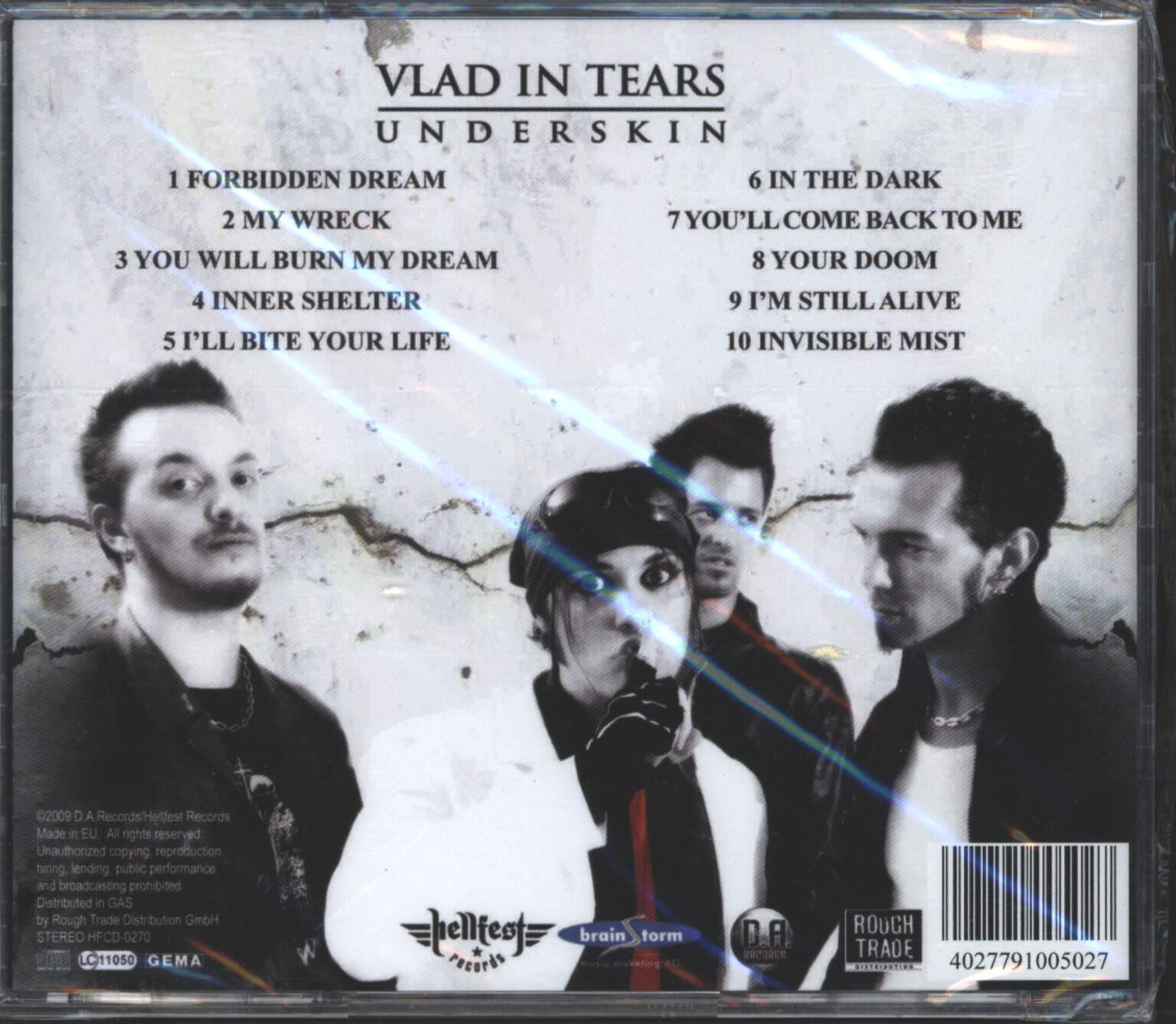 Vlad In Tears: Underskin, CD