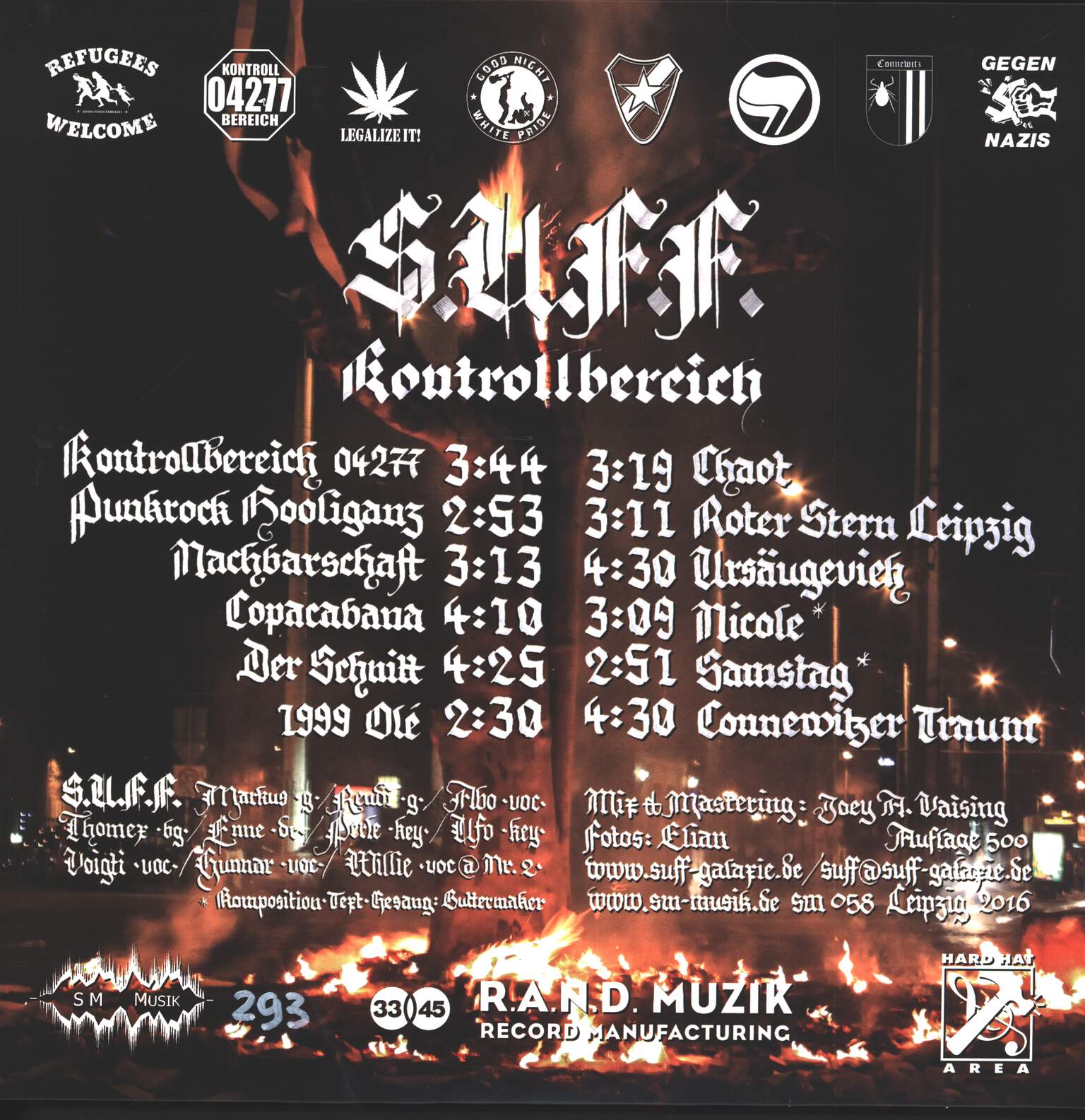 S.U.F.F.: Kontrollbereich, LP (Vinyl)