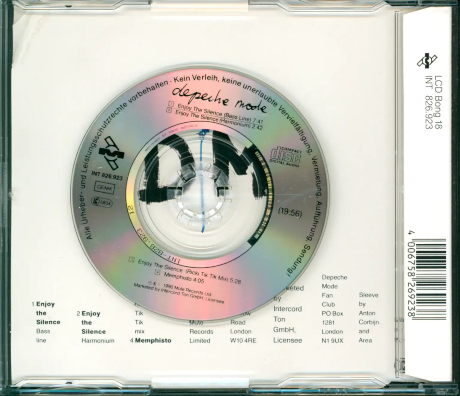 Depeche Mode: Enjoy The Silence, Mini CD