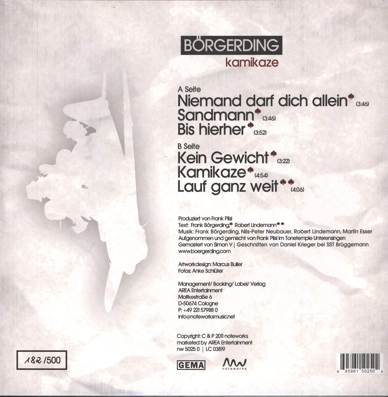 Börgerding: Kamikaze, LP (Vinyl)