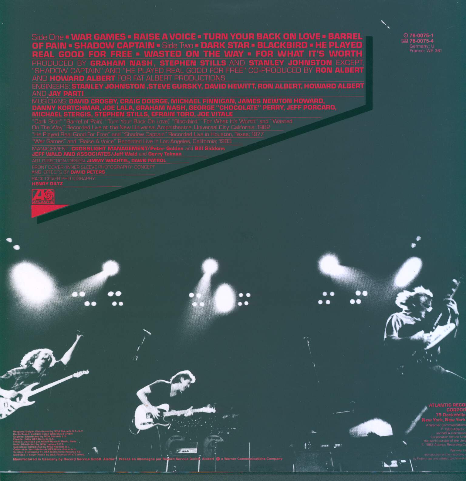 Crosby, Stills & Nash: Allies, LP (Vinyl)