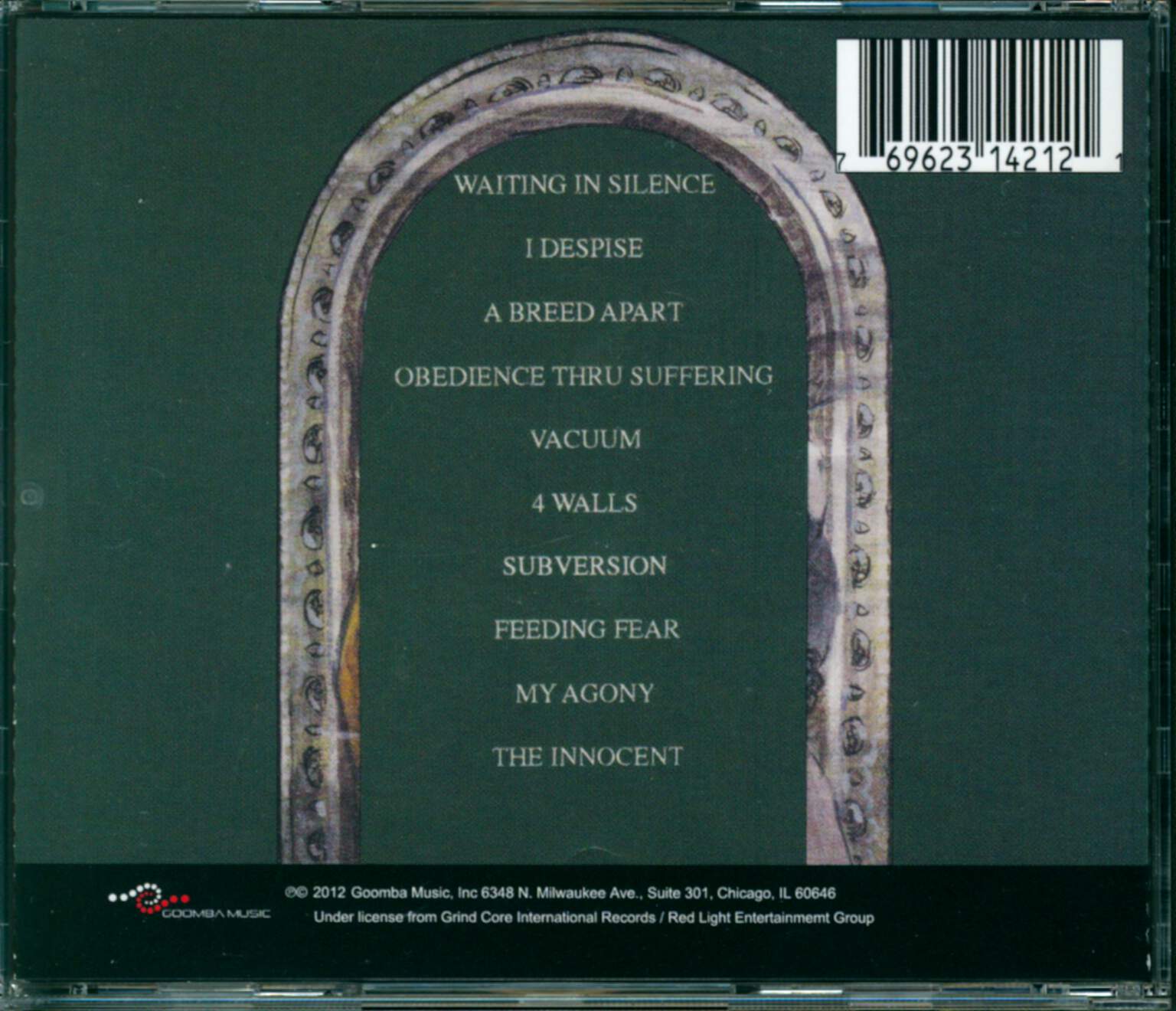 Crowbar: Obedience Thru Suffering, CD