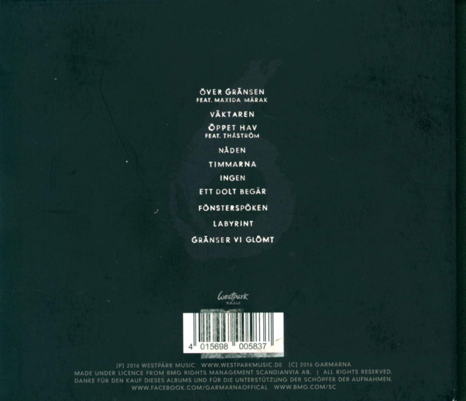 Garmarna: 6, CD