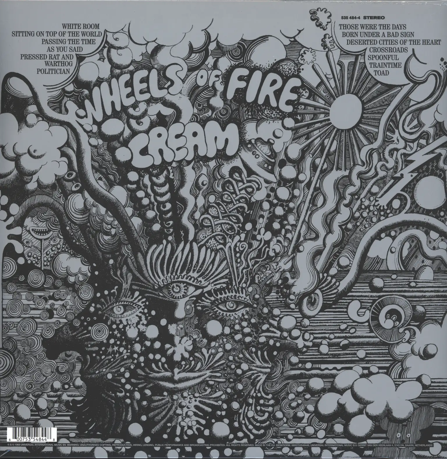 Cream: Wheels Of Fire, 2×LP (Vinyl)