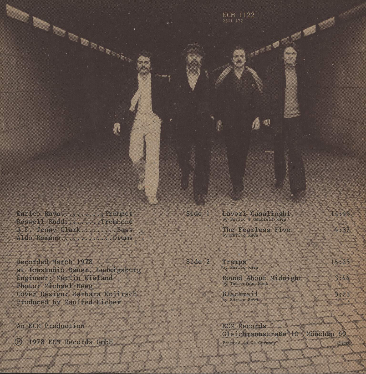 Enrico Rava Quartet: Enrico Rava Quartet, LP (Vinyl)
