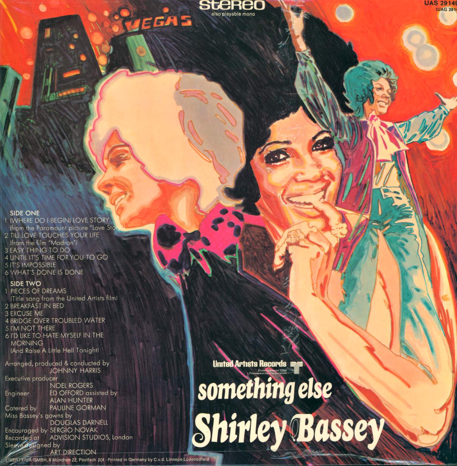Shirley Bassey: Something Else, LP (Vinyl)