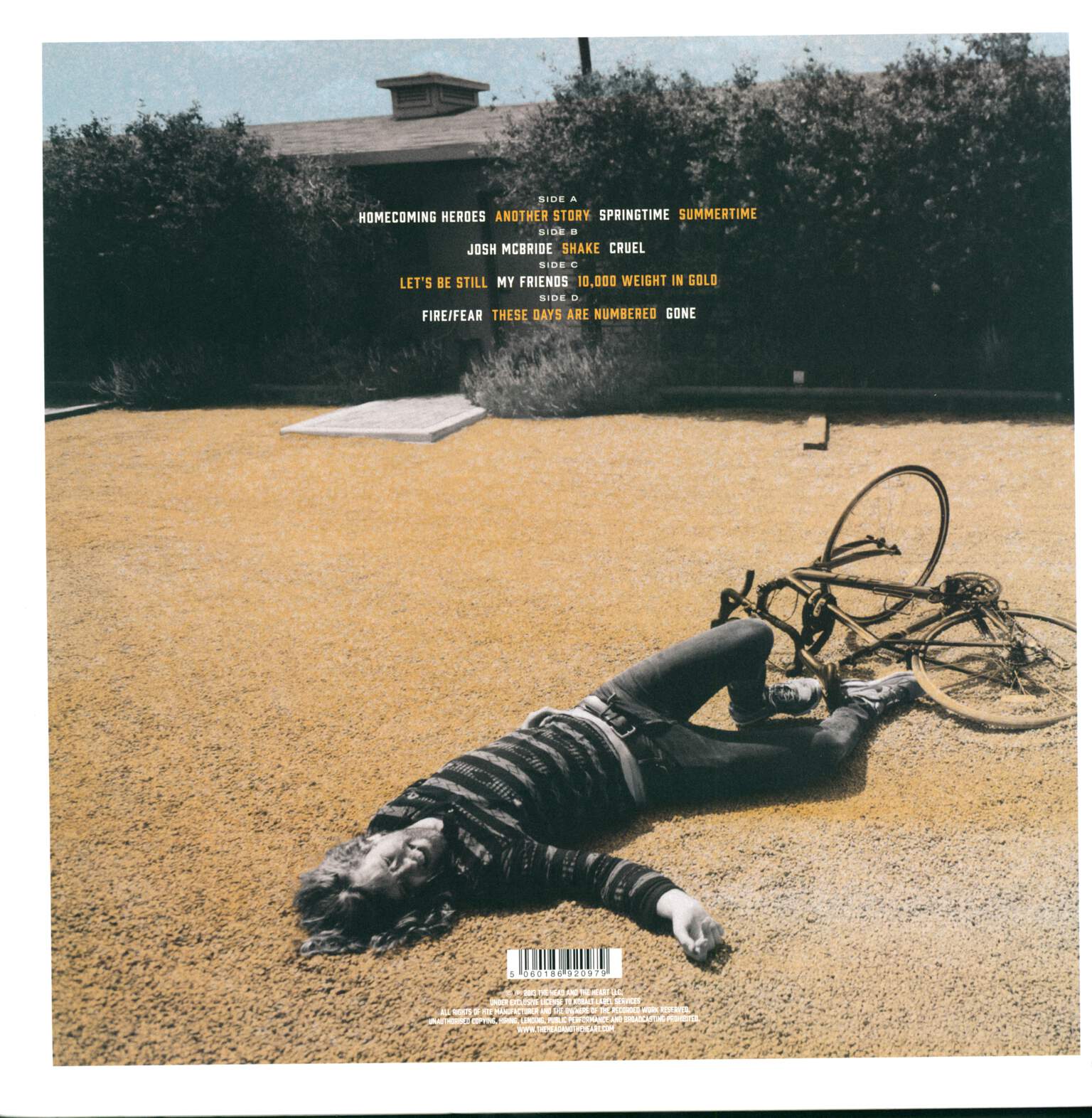 The Head And The Heart: Let's Be Still, 2×LP (Vinyl)