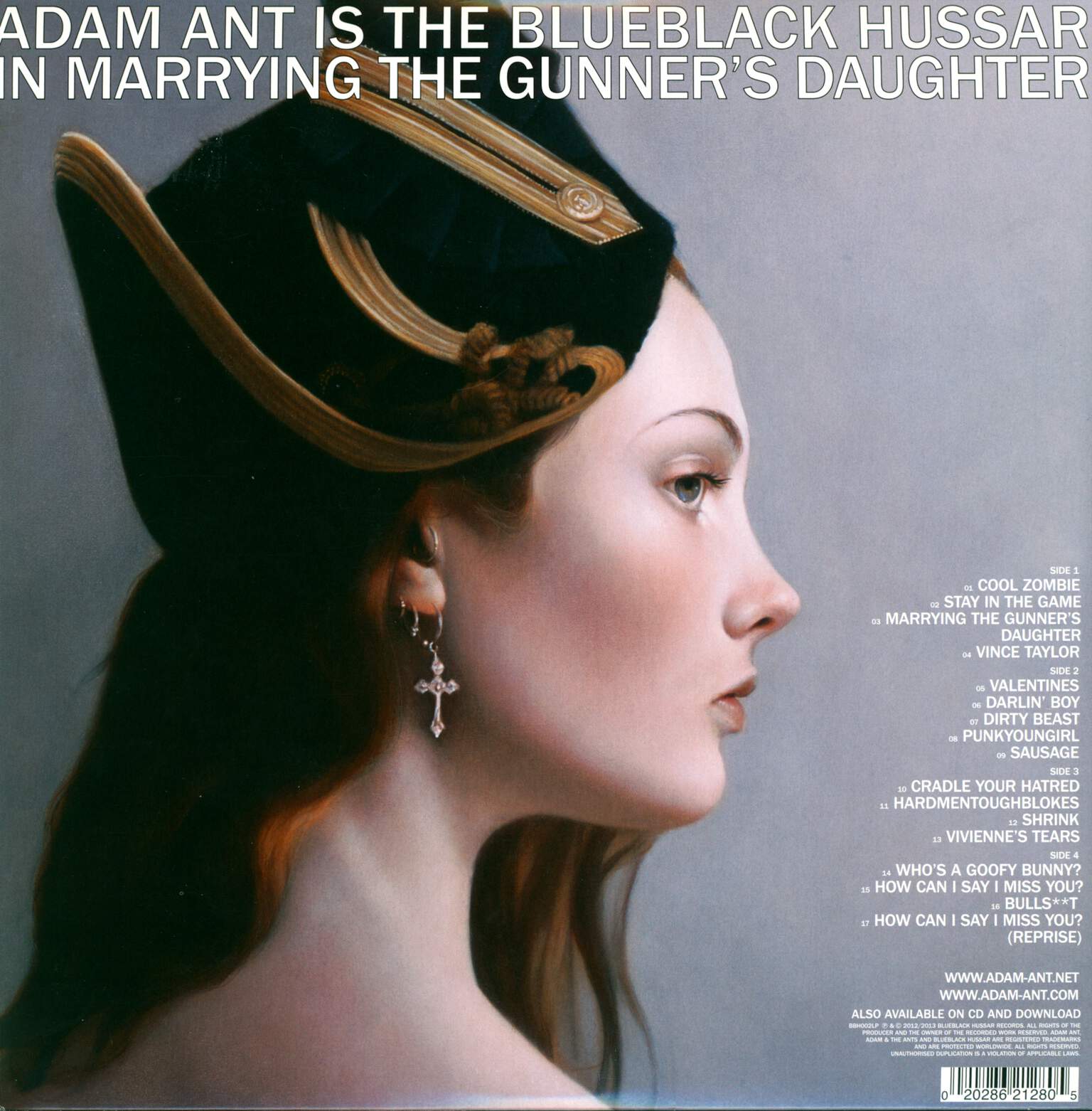 Adam Ant: Adam Ant Is The Blueblack Hussar In Marrying The Gunner's Daughter, 2×LP (Vinyl)