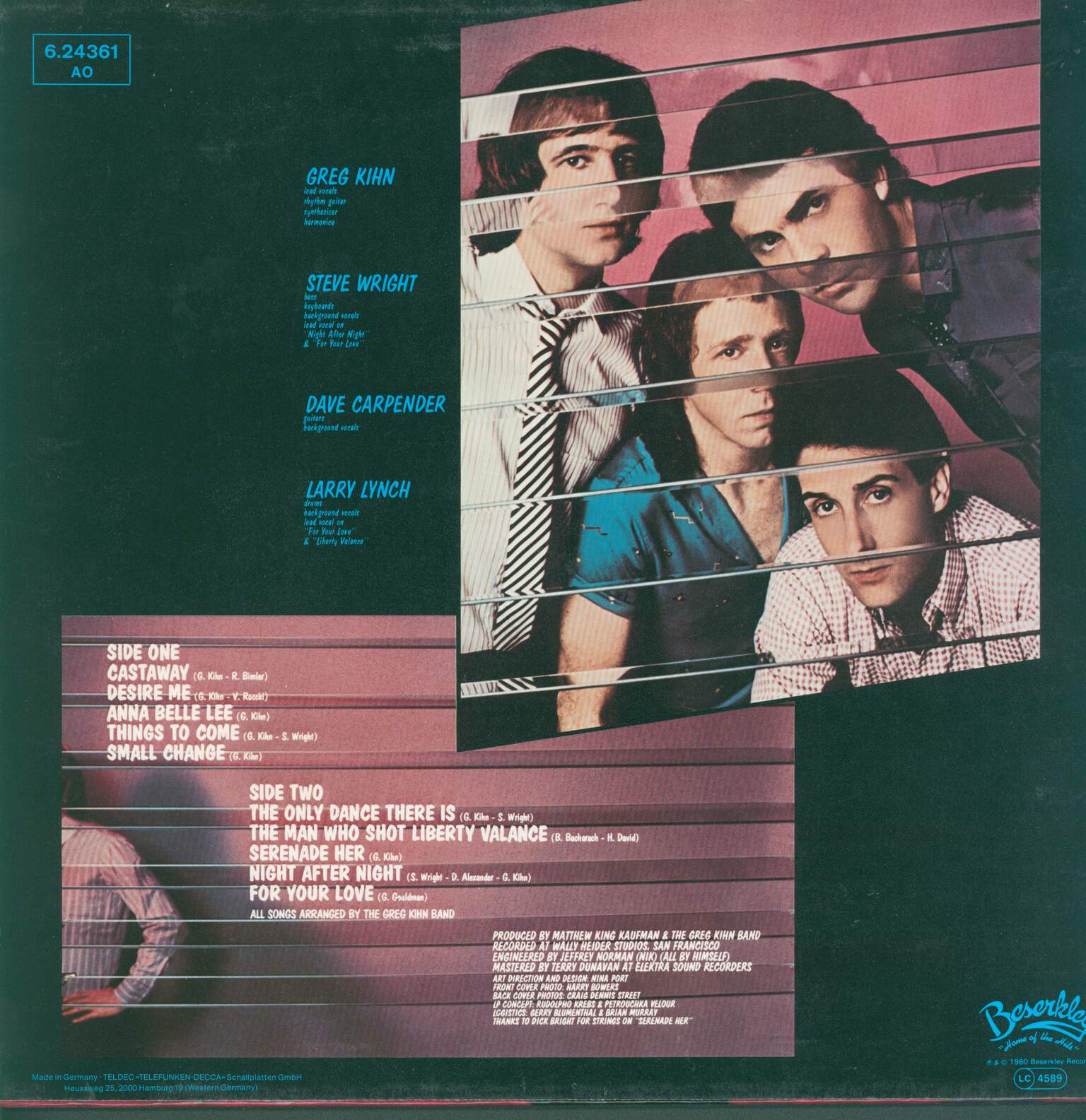 Greg Kihn Band: Glass House Rock, LP (Vinyl)