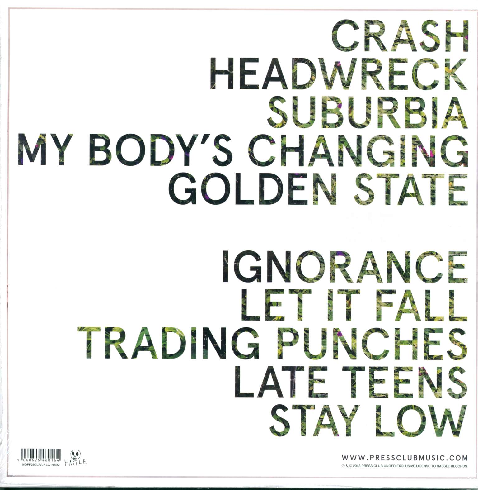 Press Club: Late Teens, LP (Vinyl)