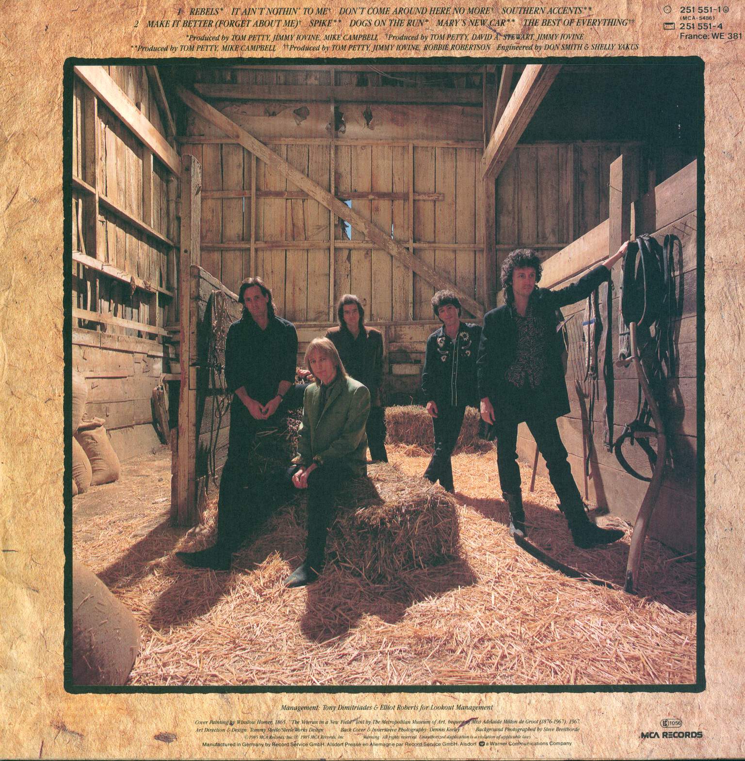 Tom Petty And The Heartbreakers: Southern Accents, LP (Vinyl)