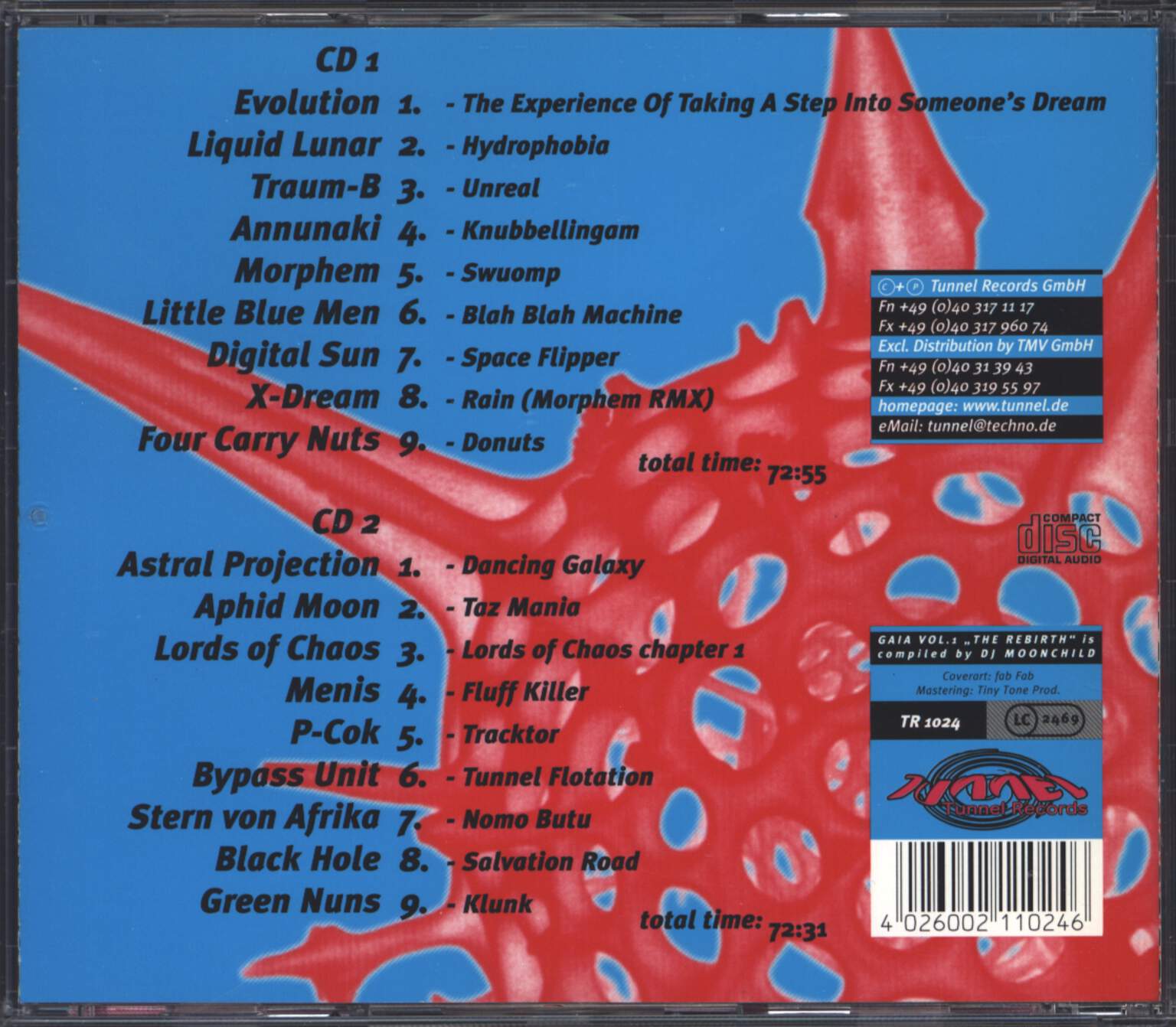 Various: Gaia Vol.1 (The Rebirth), 2×CD