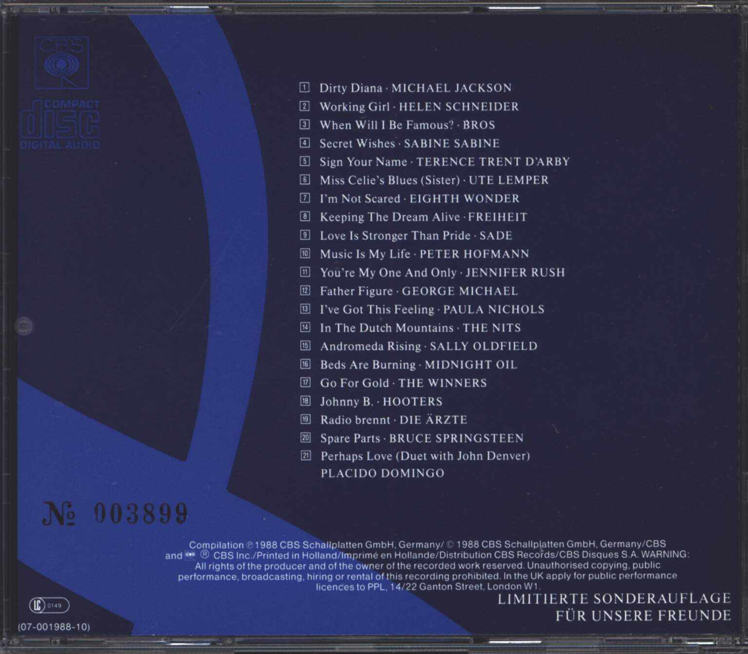 Various: Danke '88, CD