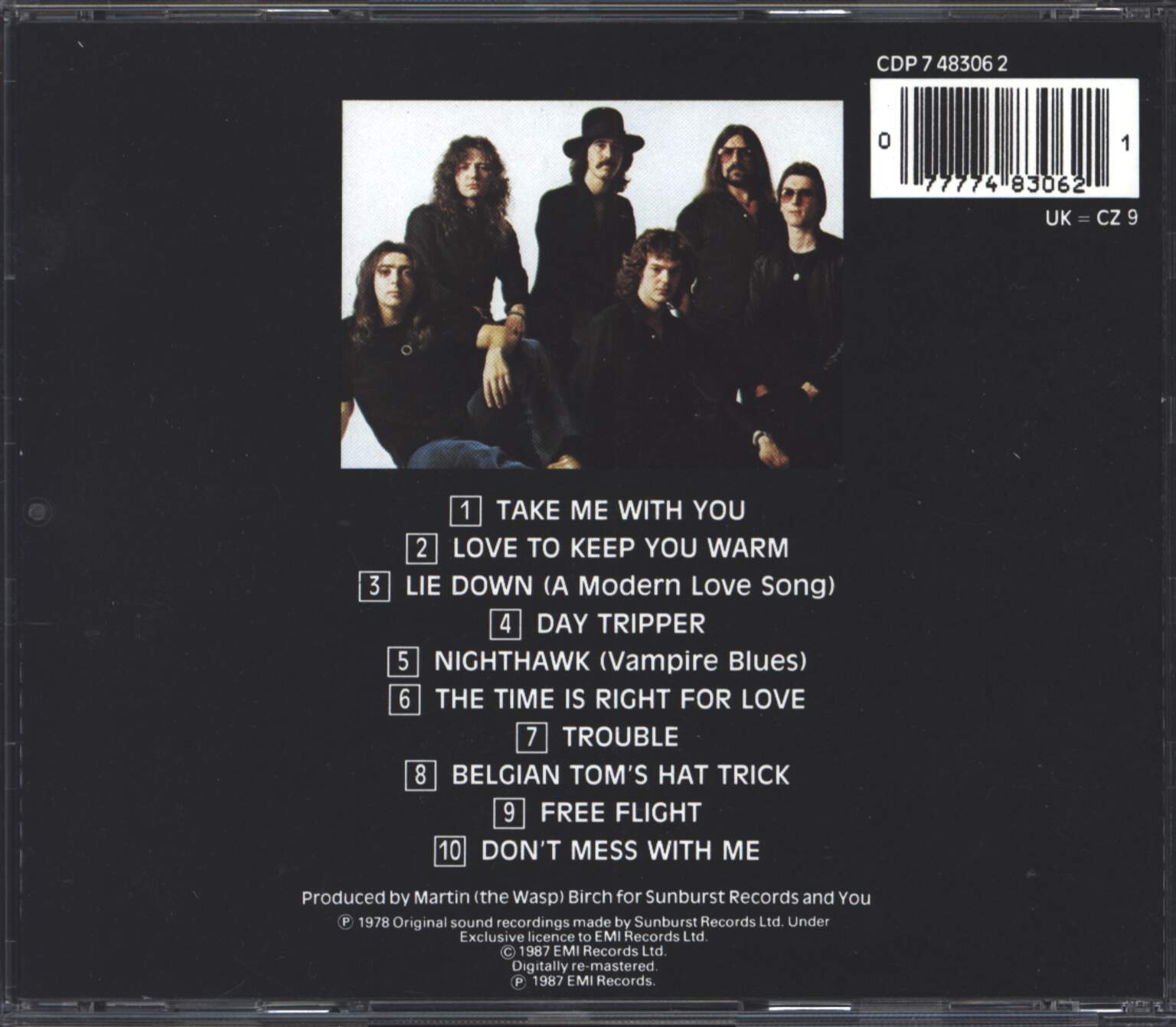 Whitesnake: Trouble, CD