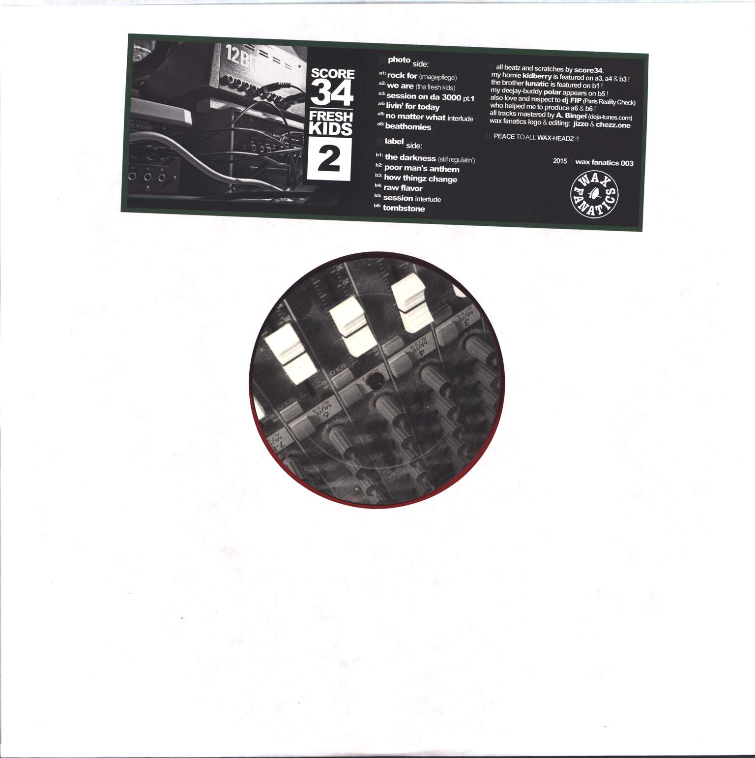 Score34: Fresh Kids 2 EP, 12" Maxi Single (Vinyl)