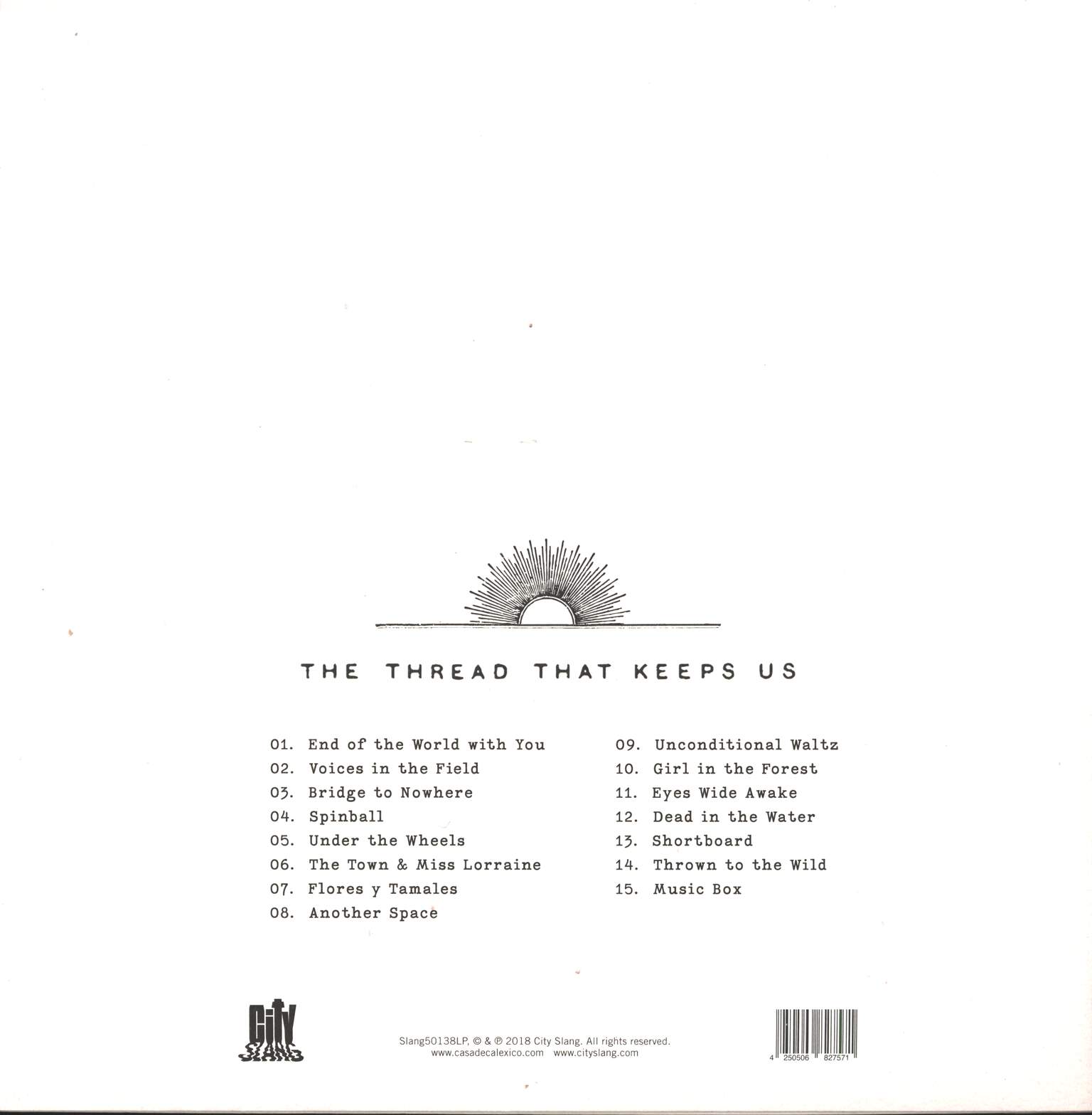Calexico: The Thread That Keeps Us, LP (Vinyl)