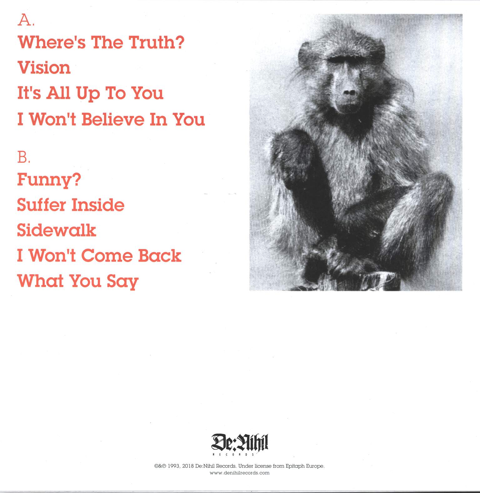 No Fun At all: Vision, 12" Maxi Single (Vinyl)