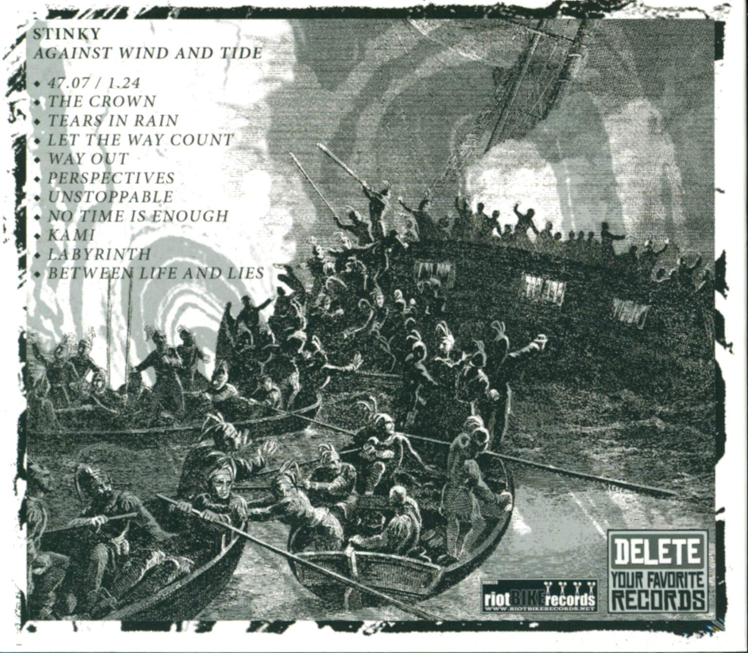 Stinky: Against Wind And Tide, CD