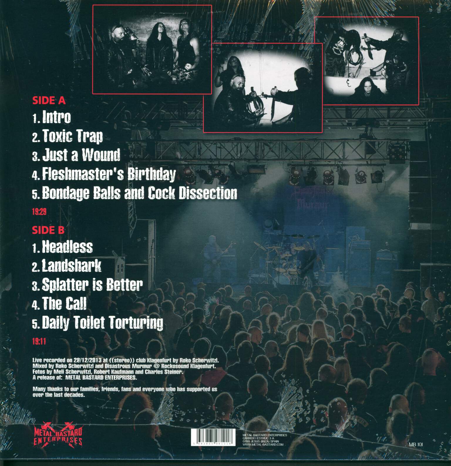 Disastrous Murmur: 25 Years Of Slaughter Rock, LP (Vinyl)