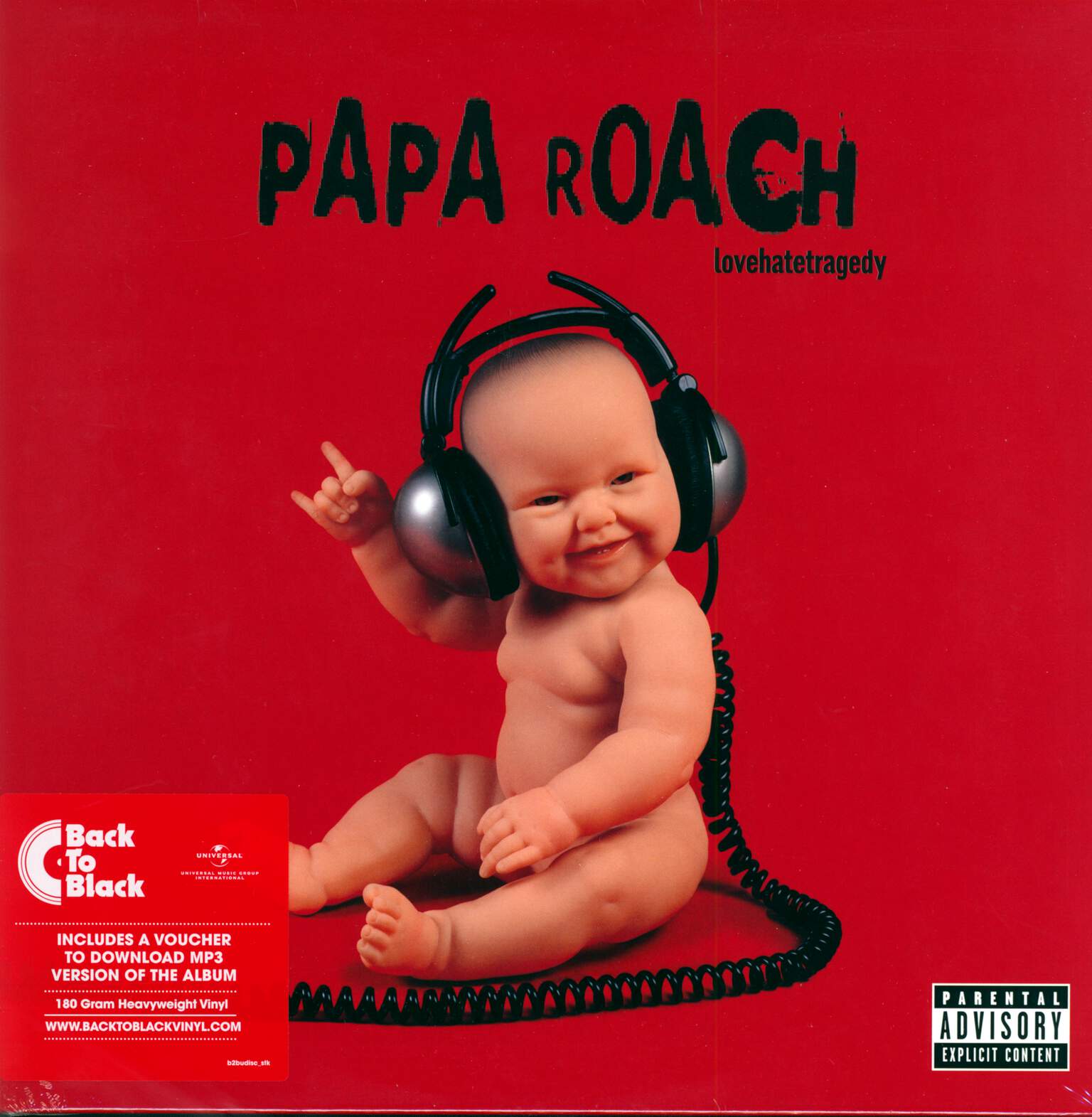 Papa Roach: Lovehatetragedy, LP (Vinyl)