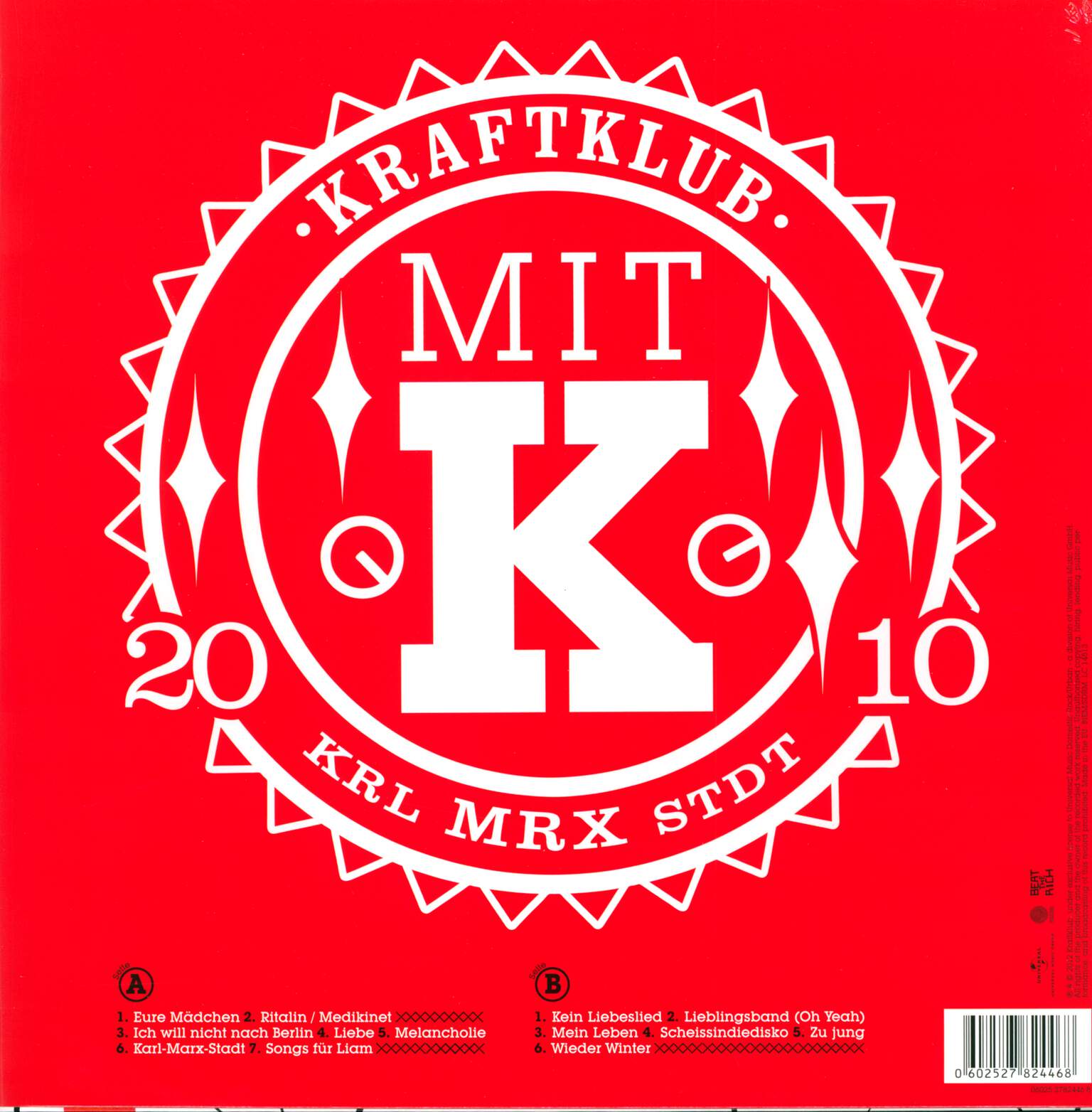 Kraftklub: Mit K, LP (Vinyl)