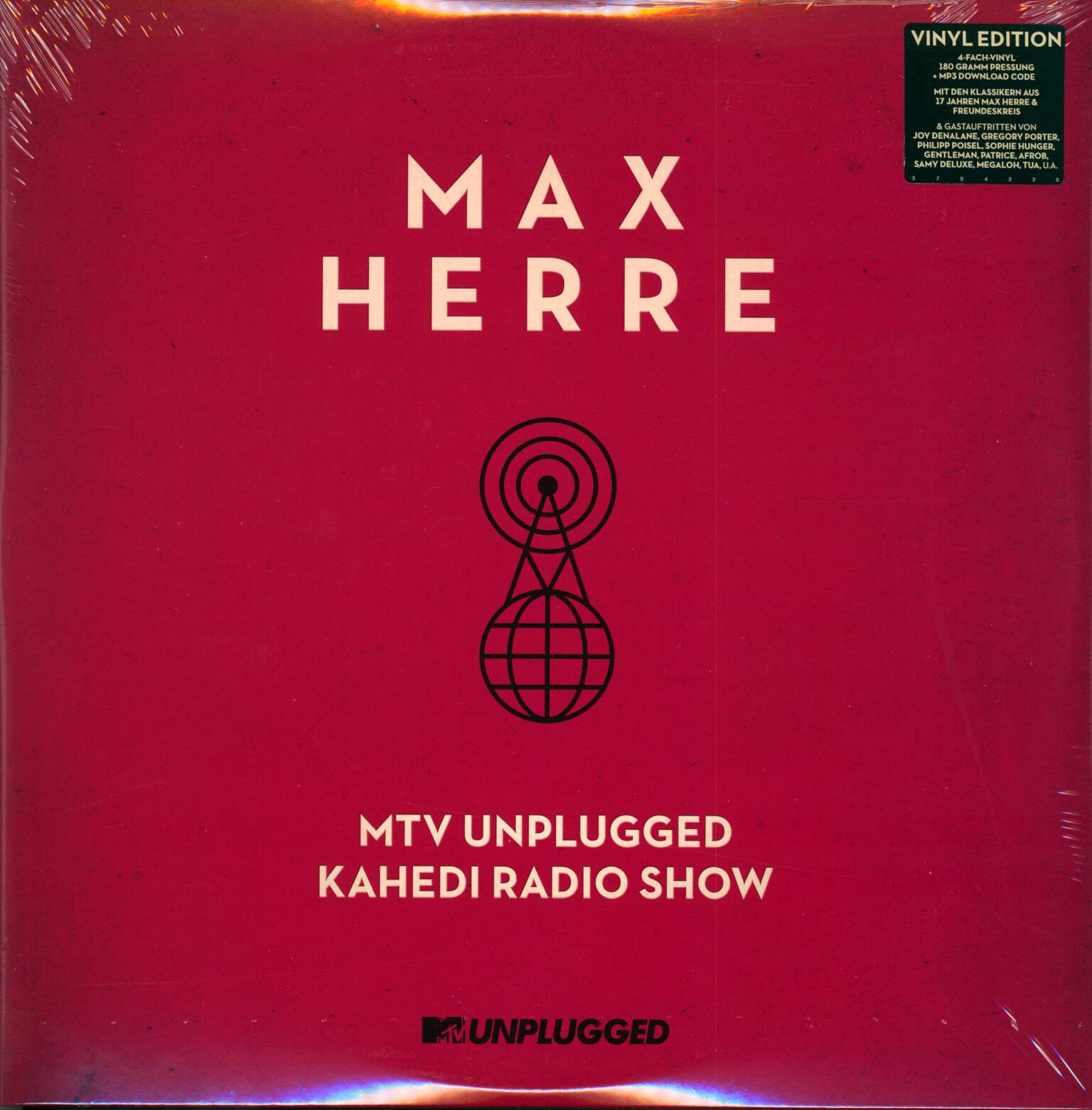 Max Herre: MTV Unplugged Kahedi Radio Show, 4×LP (Vinyl)