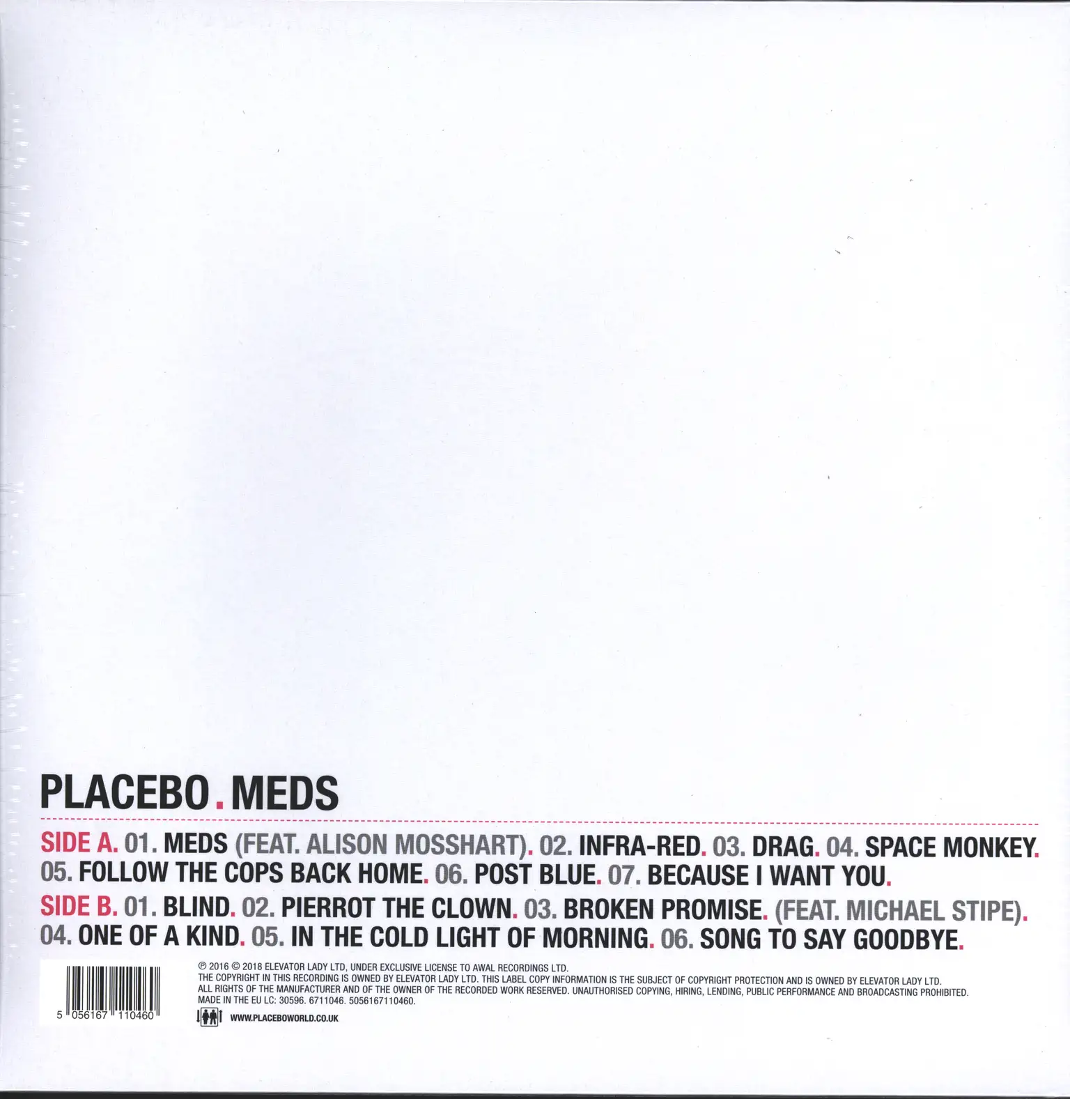 Placebo: Meds, LP (Vinyl)