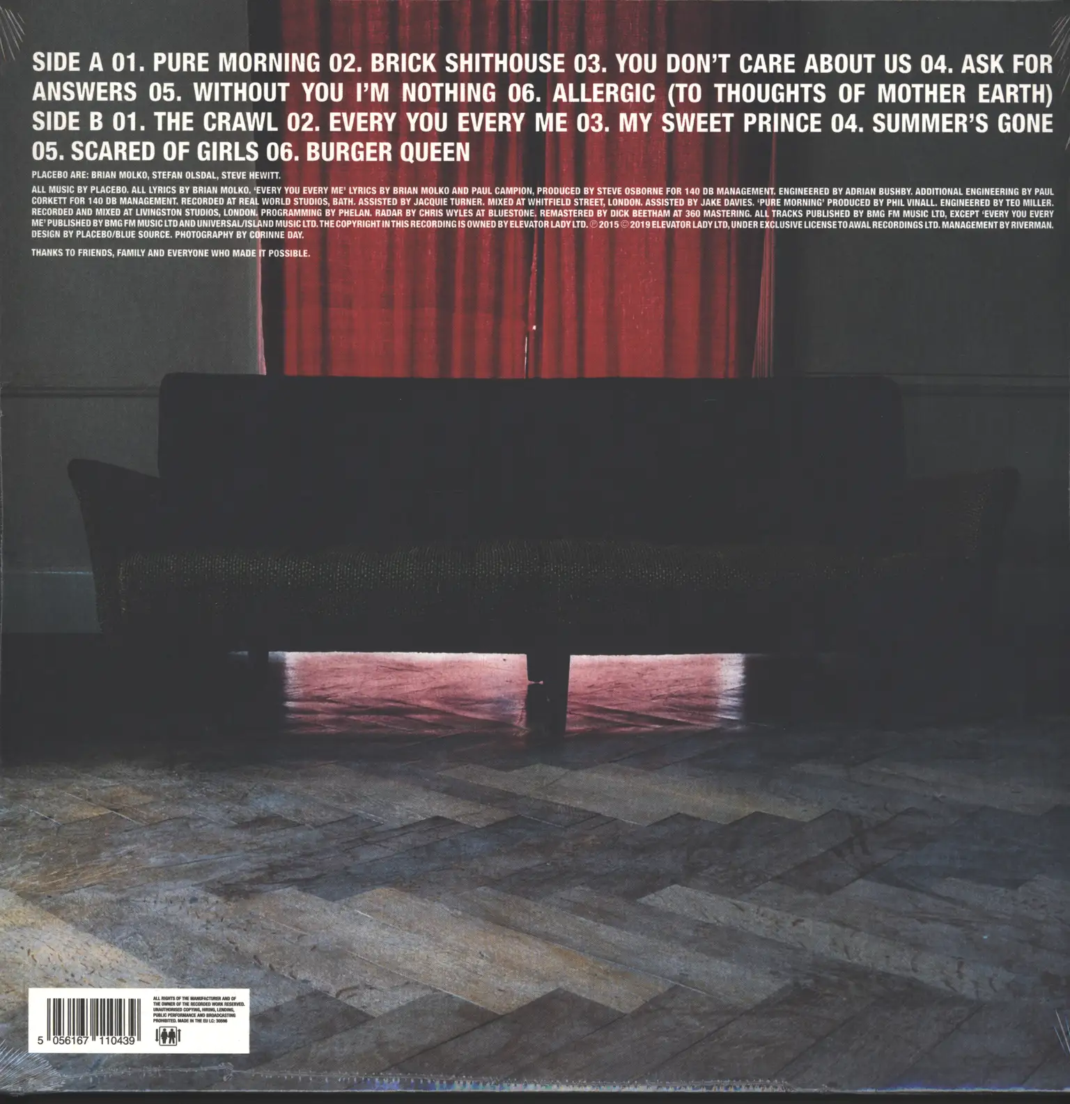 Placebo: Without You I'm Nothing, LP (Vinyl)