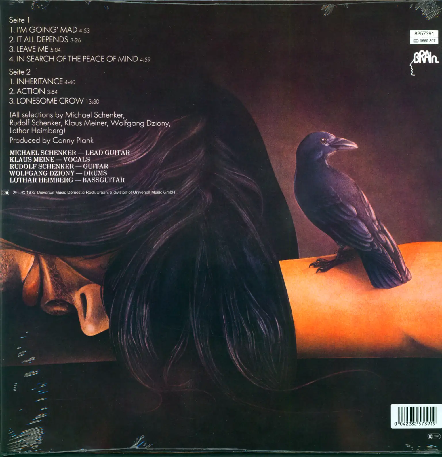 Scorpions: Lonesome Crow, LP (Vinyl)