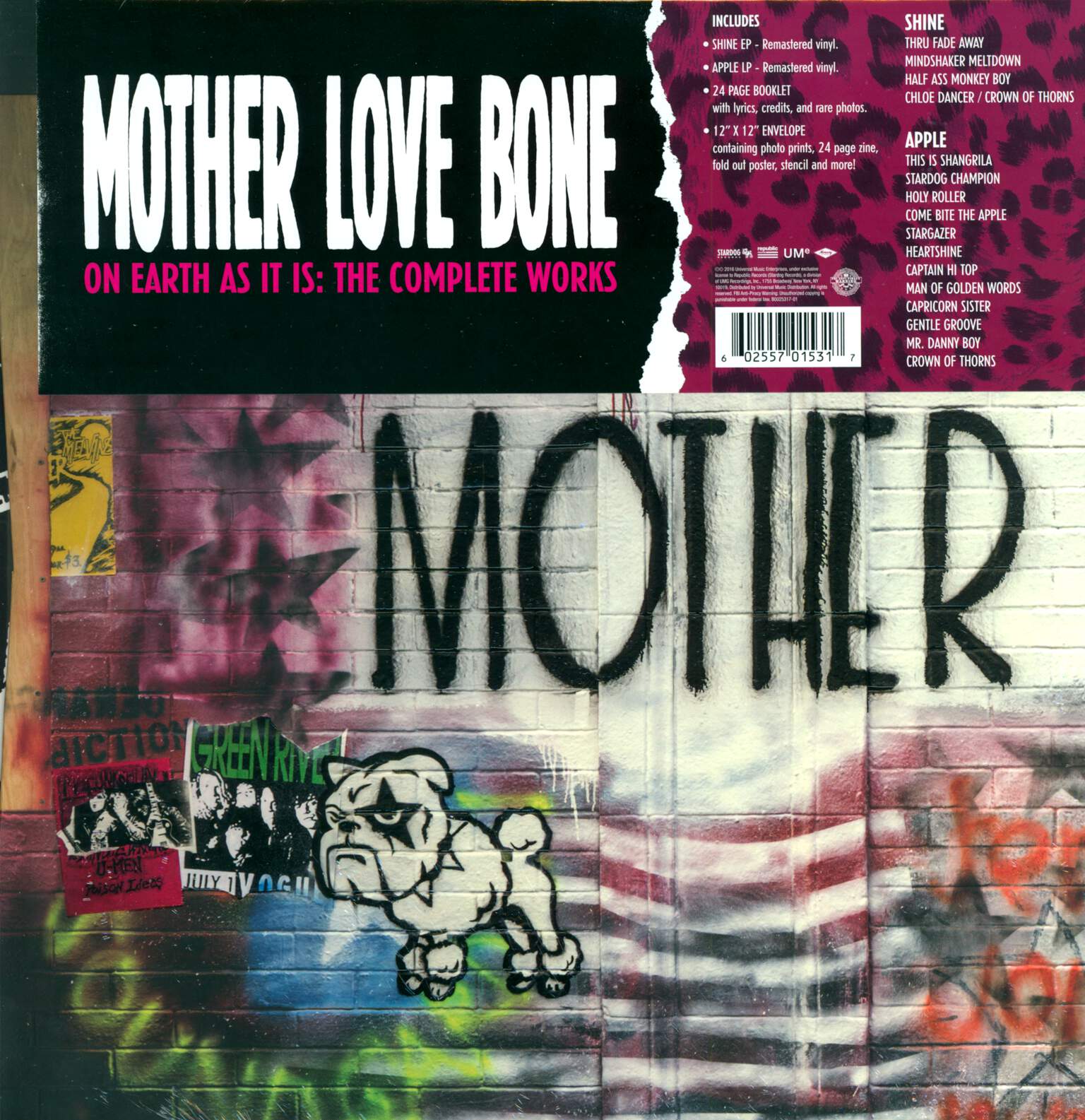 Mother Love Bone: On Earth As It Is: The Complete Works, 3×LP (Vinyl)