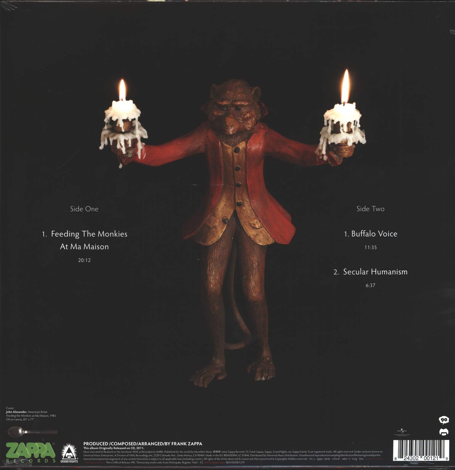Frank Zappa: "Feeding The Monkies At Ma Maison", LP (Vinyl)