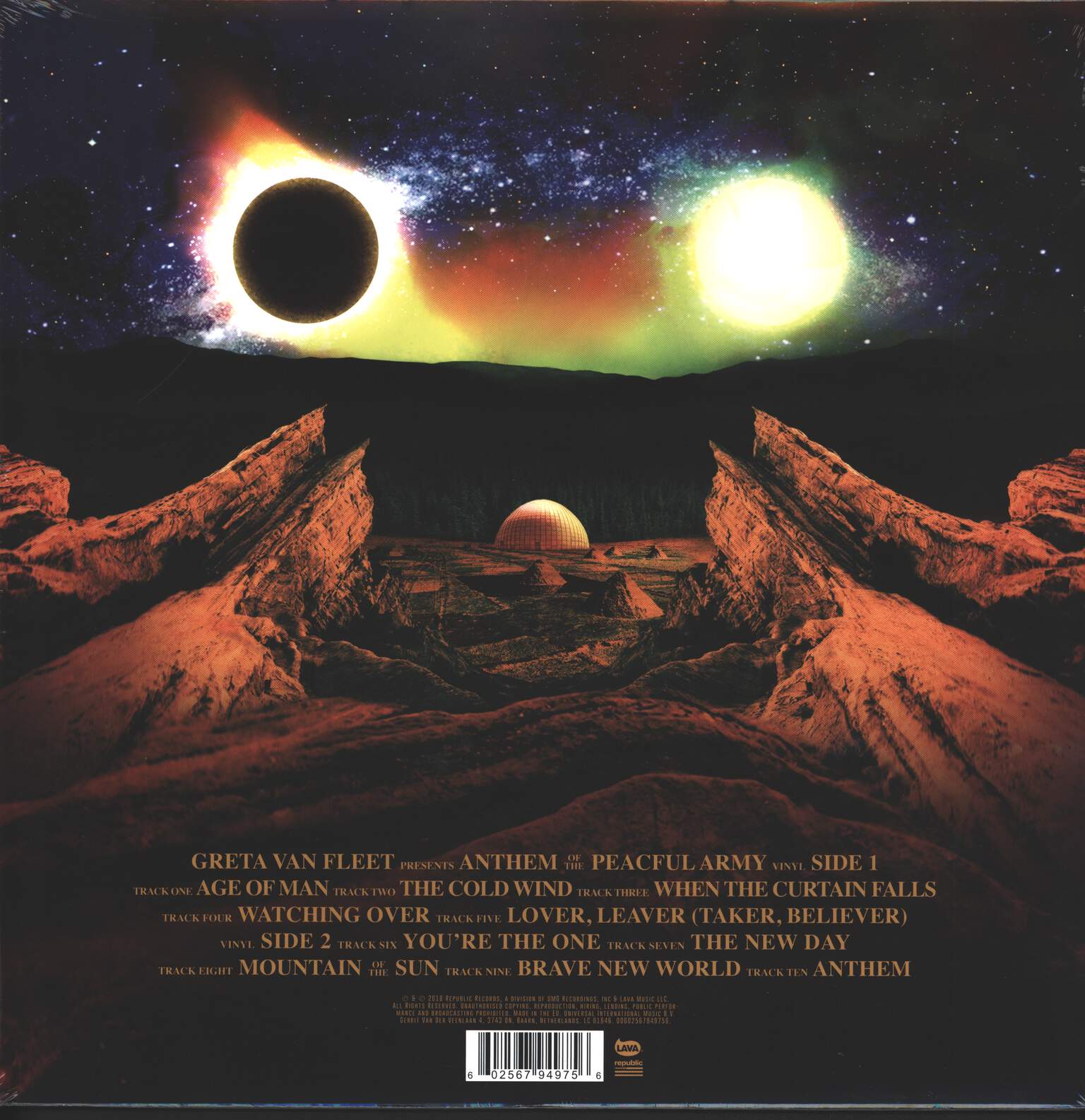 Greta Van Fleet: Anthem Of The Peaceful Army, LP (Vinyl)