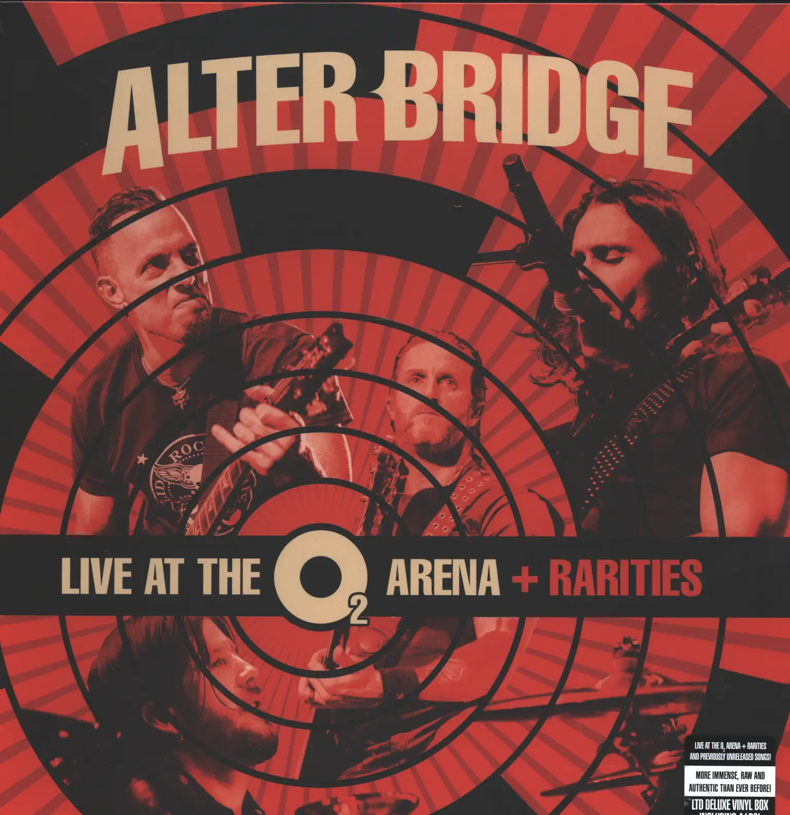 Alter Bridge: Live At The O2 Arena + Rarities, 4×LP (Vinyl)