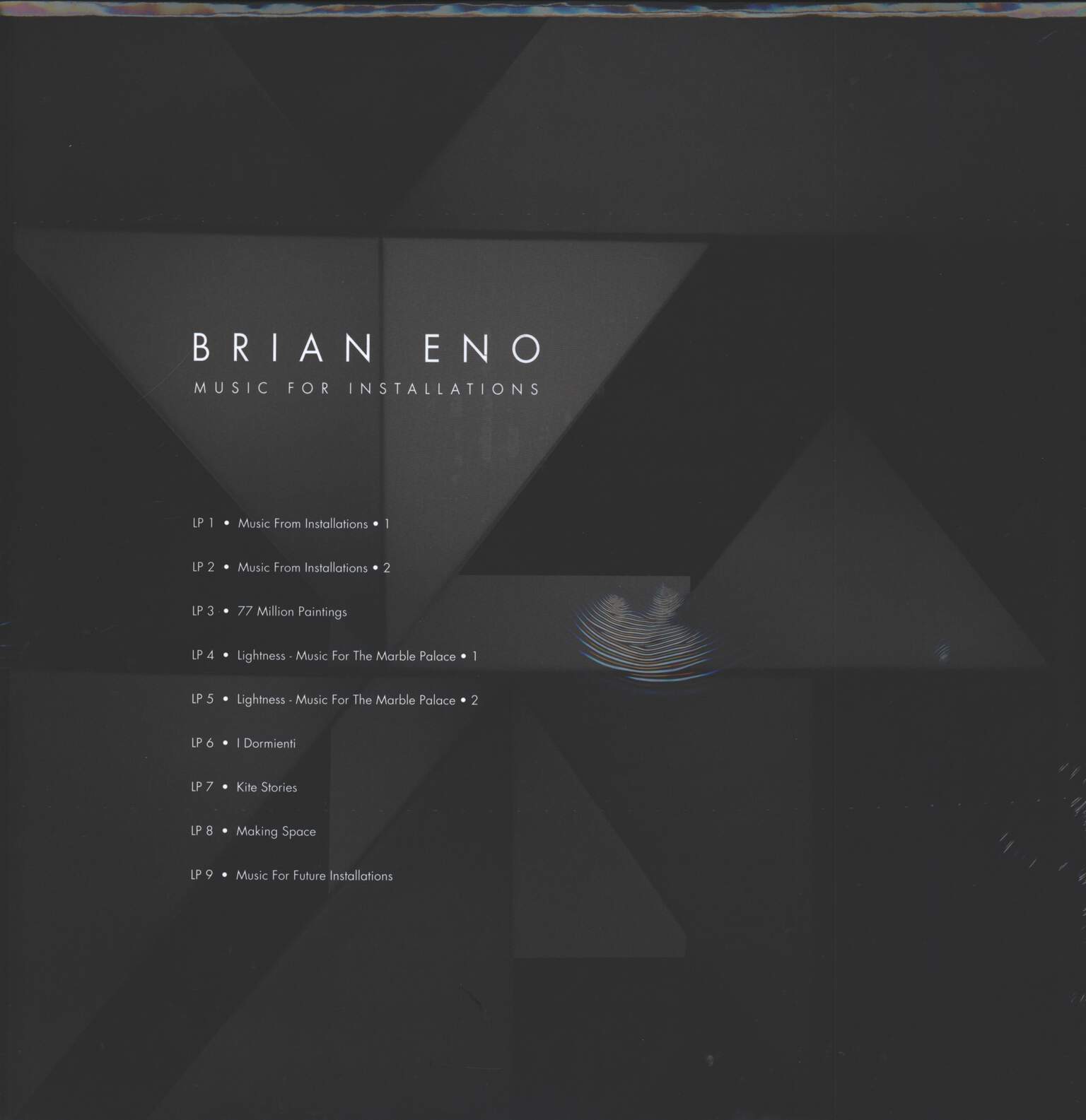 Brian Eno: Music For Installations, 9×LP (Vinyl)
