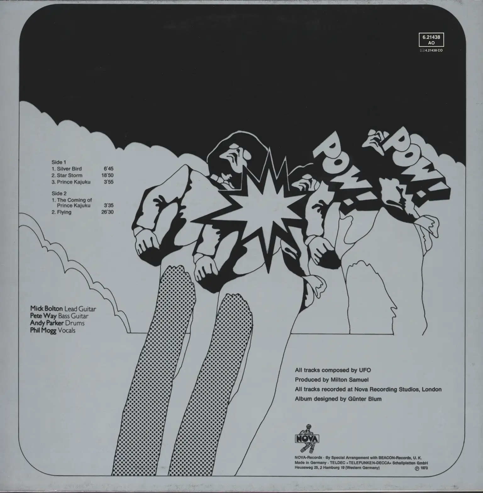 UFO: UFO 2 - Flying - One Hour Space Rock, LP (Vinyl)