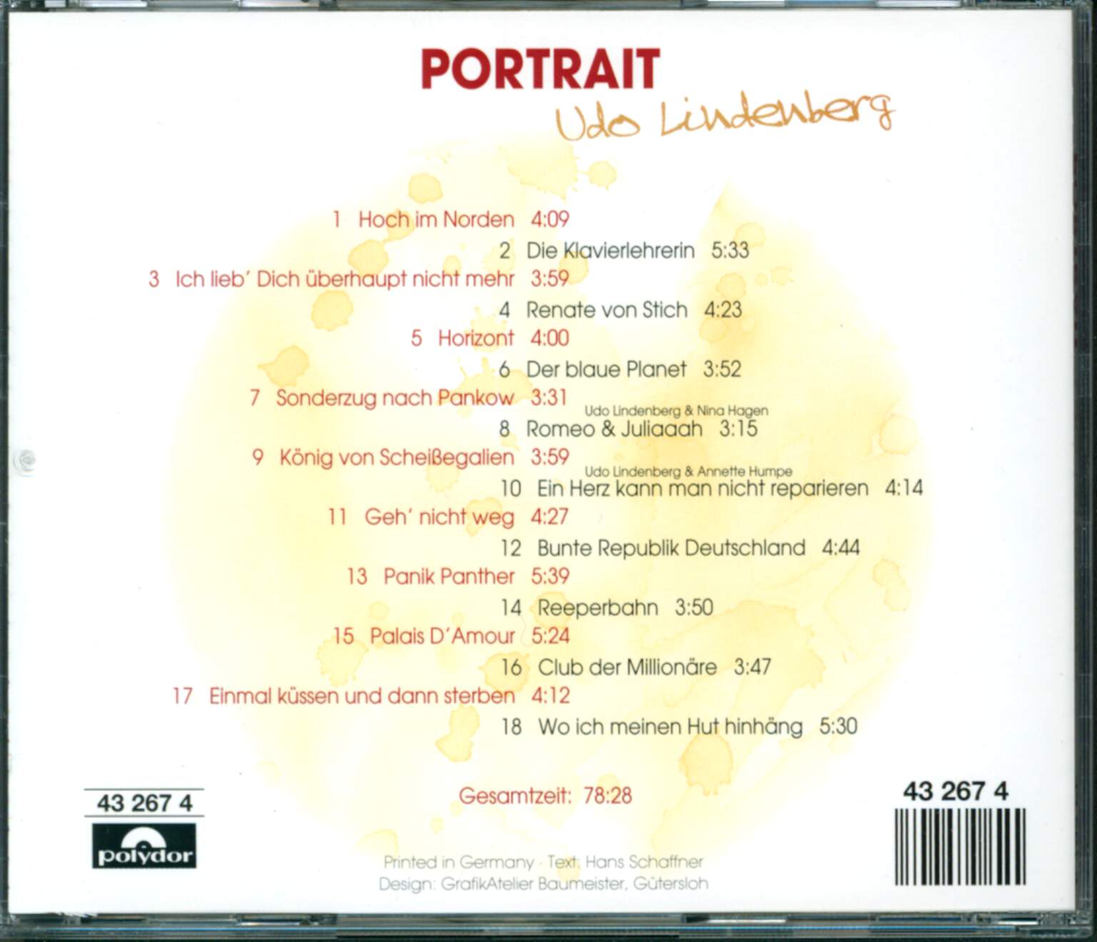 Udo Lindenberg: Portrait, CD