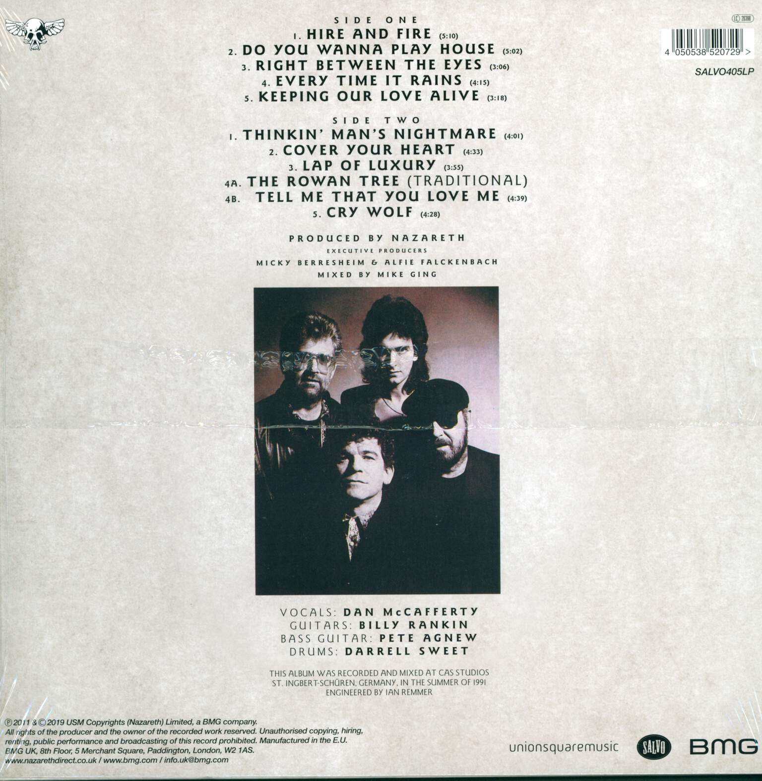 Nazareth: No Jive, LP (Vinyl)