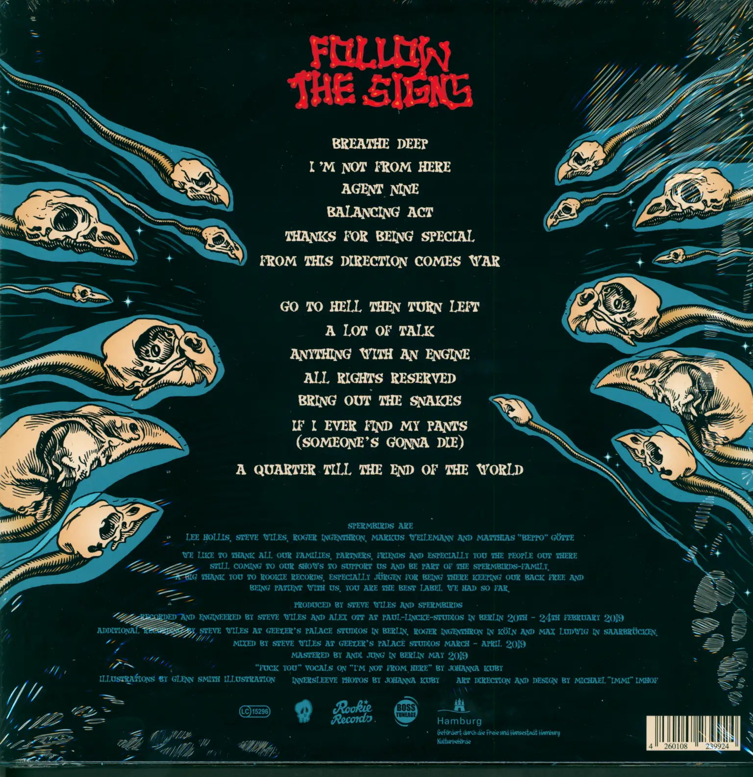 Spermbirds: Go To Hell Then Turn Left, LP (Vinyl)