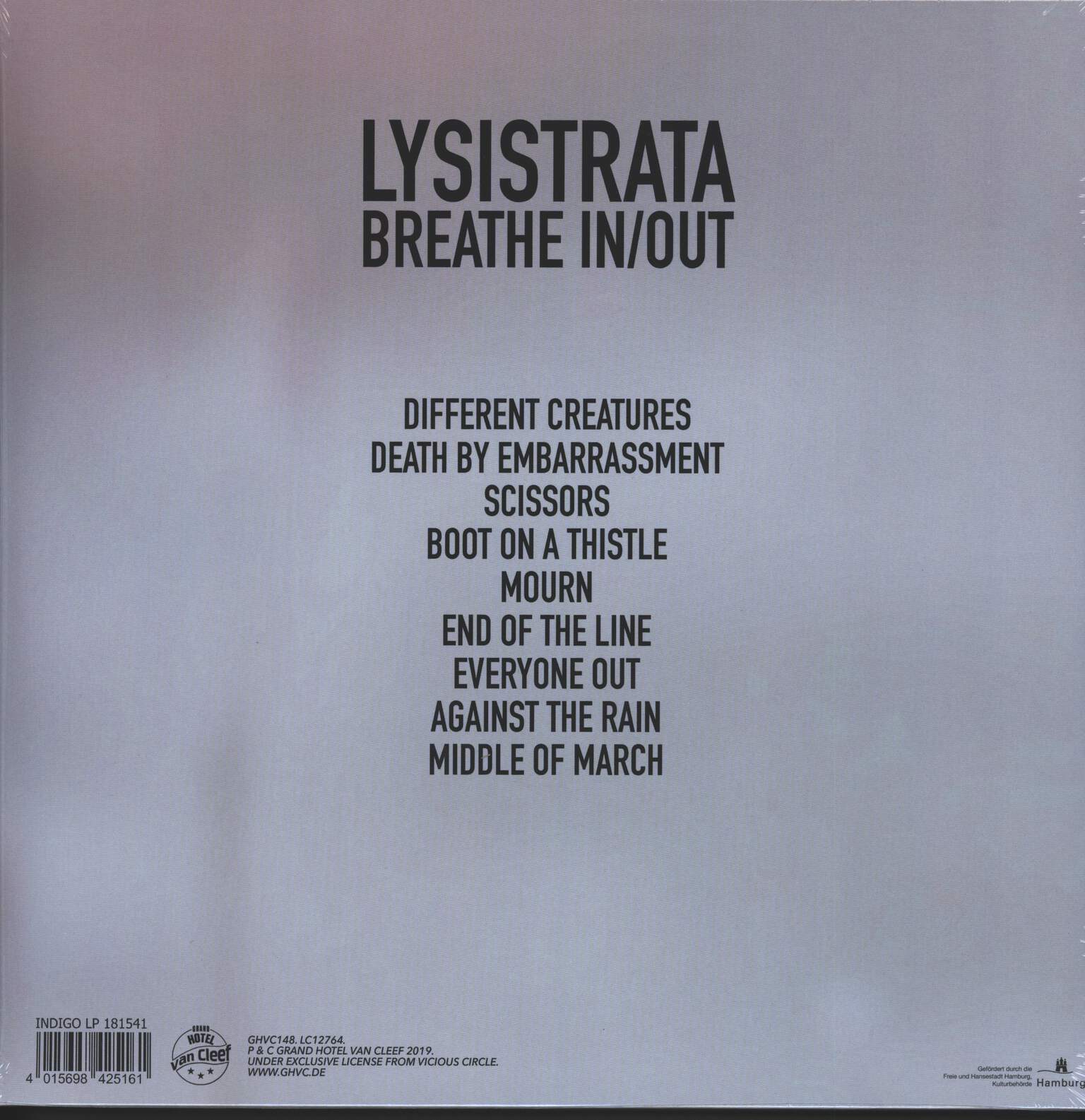Lysistrata: Breathe In/Out, 2×LP (Vinyl)