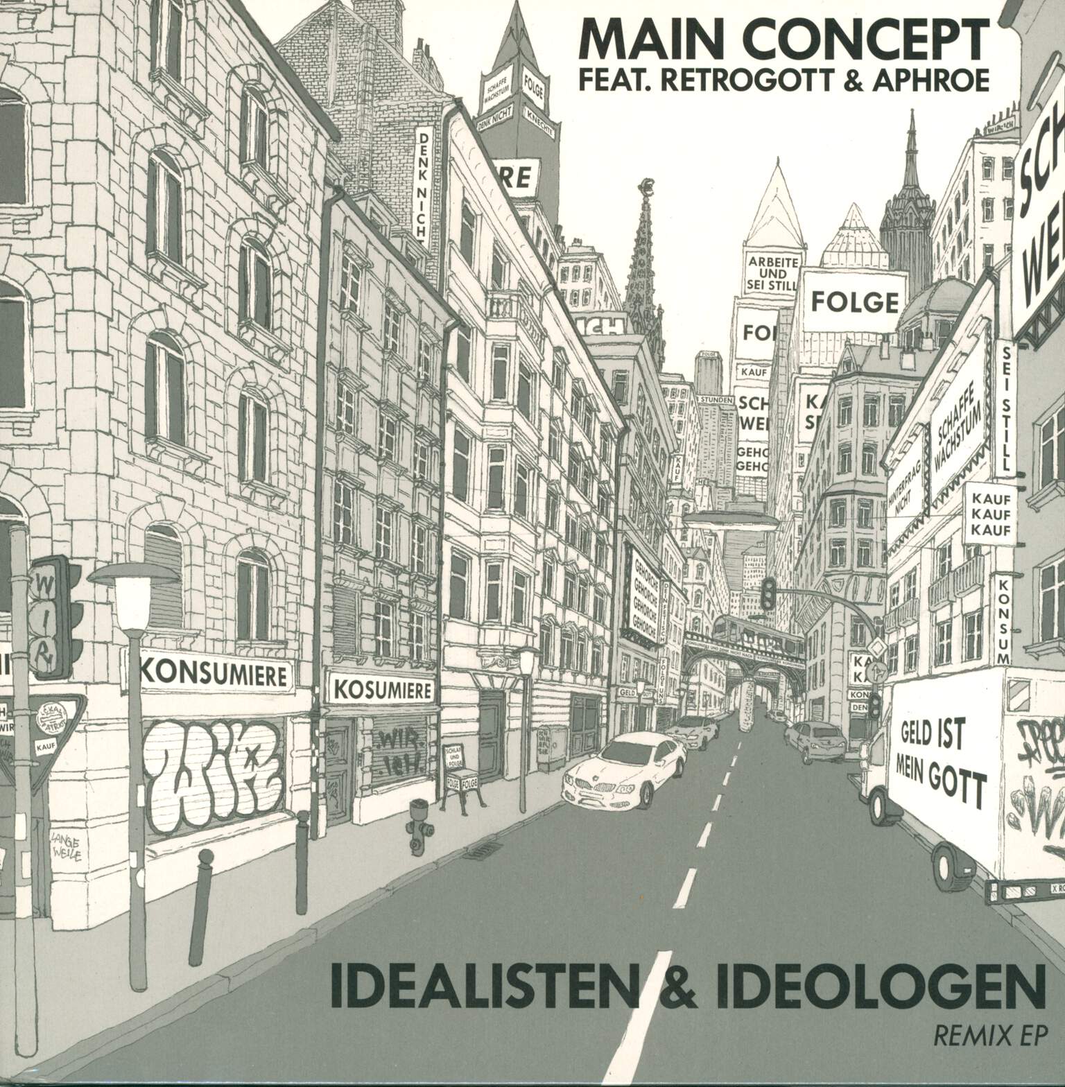 Main Concept: Idealisten & Ideologen Remix EP, 12" Maxi Single (Vinyl)