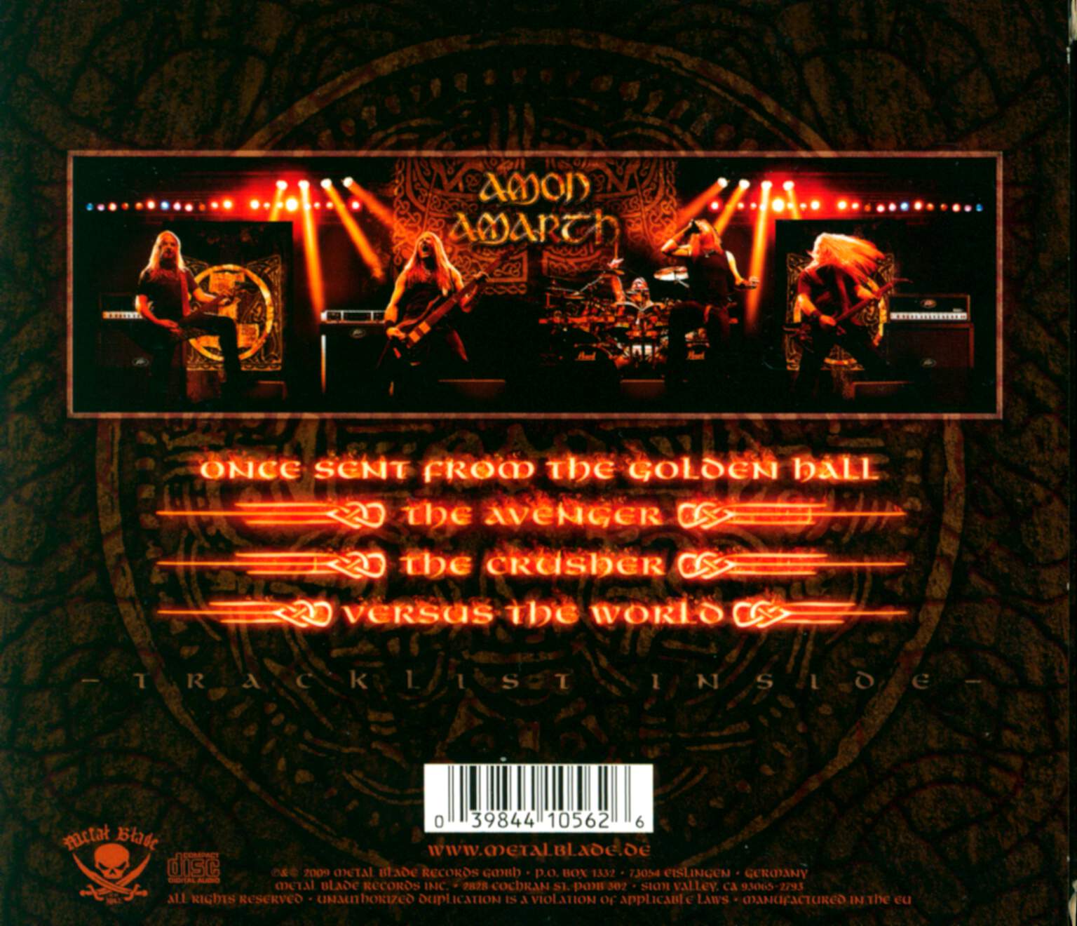 Amon Amarth: The Re-Issues, 8×CD