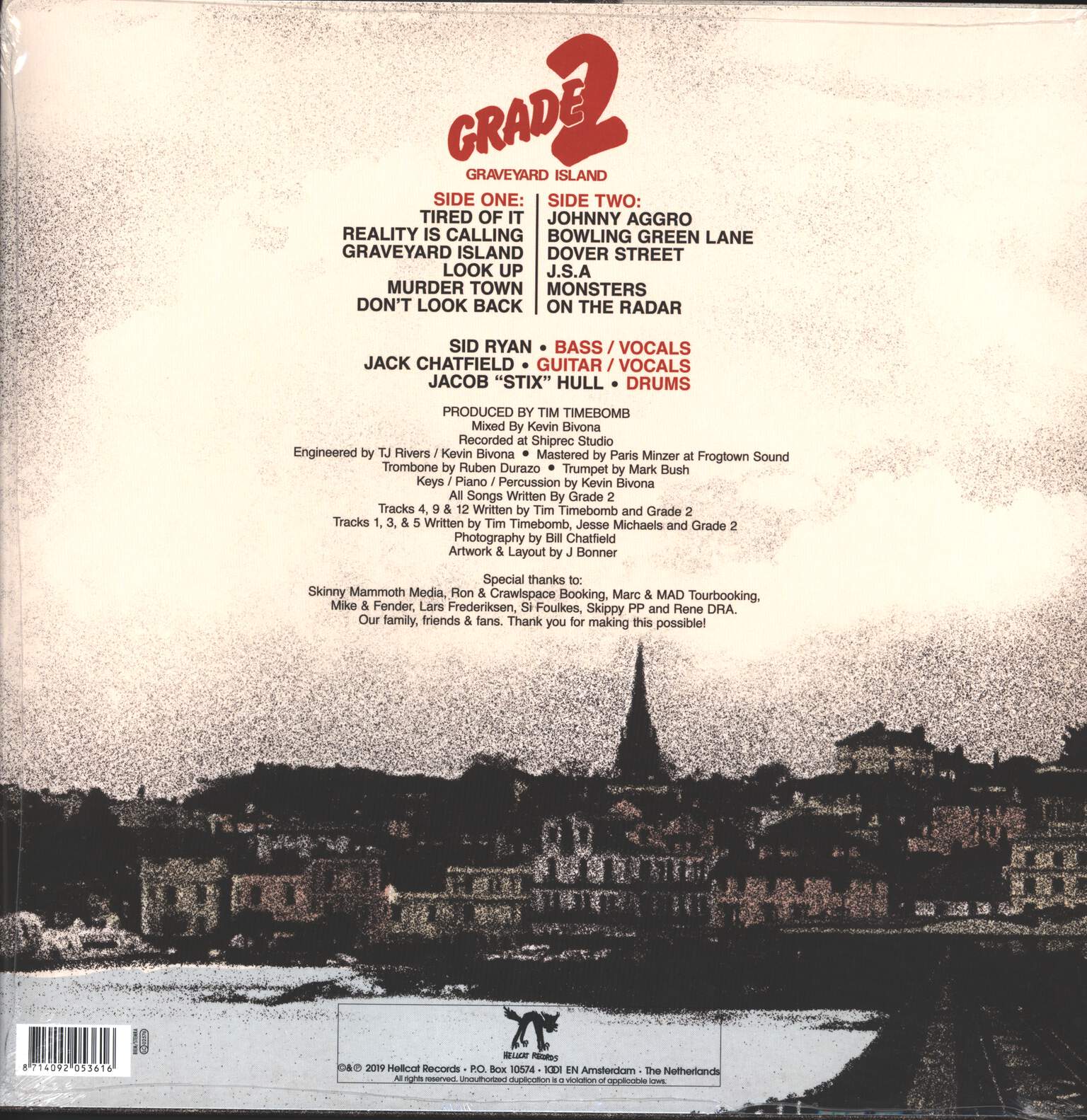 Grade: Graveyard Island, LP (Vinyl)
