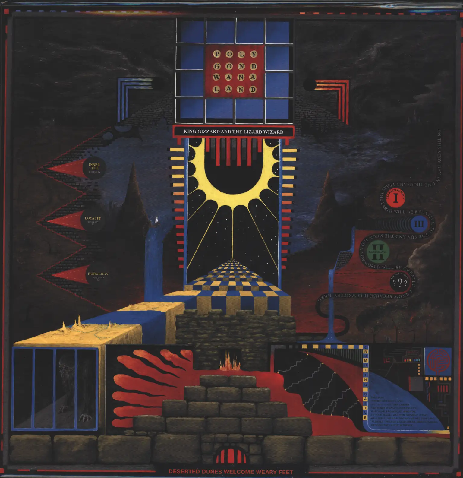 King Gizzard And The Lizard Wizard: Polygondwanaland, LP (Vinyl)