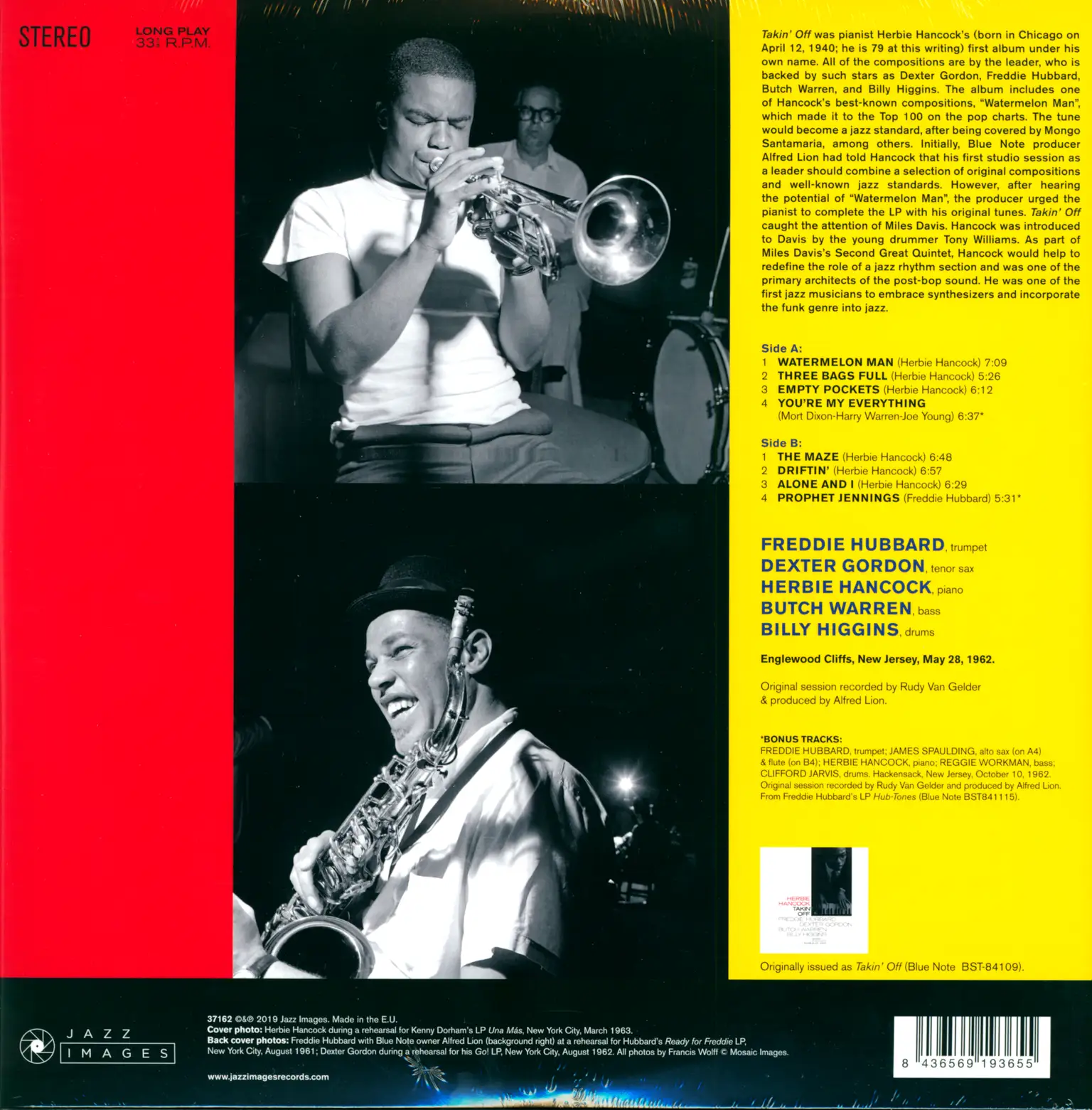 Herbie Hancock: Takin' Off, LP (Vinyl)