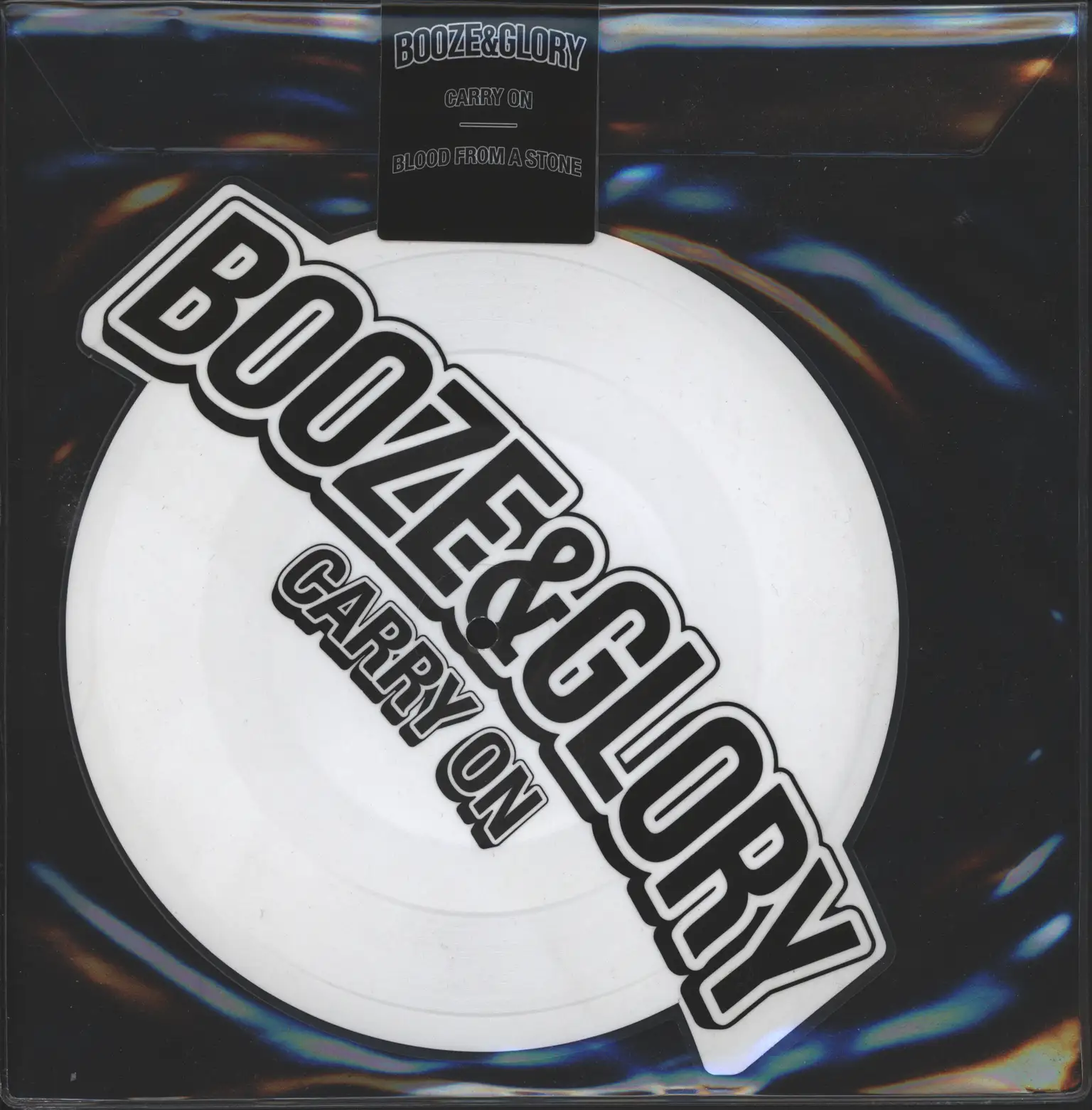 Booze & Glory: Carry On / Blood From A Stone, 8" Vinyl