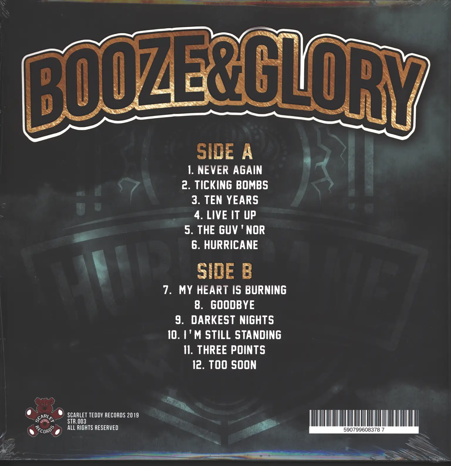 Booze & Glory: Hurricane, LP (Vinyl)