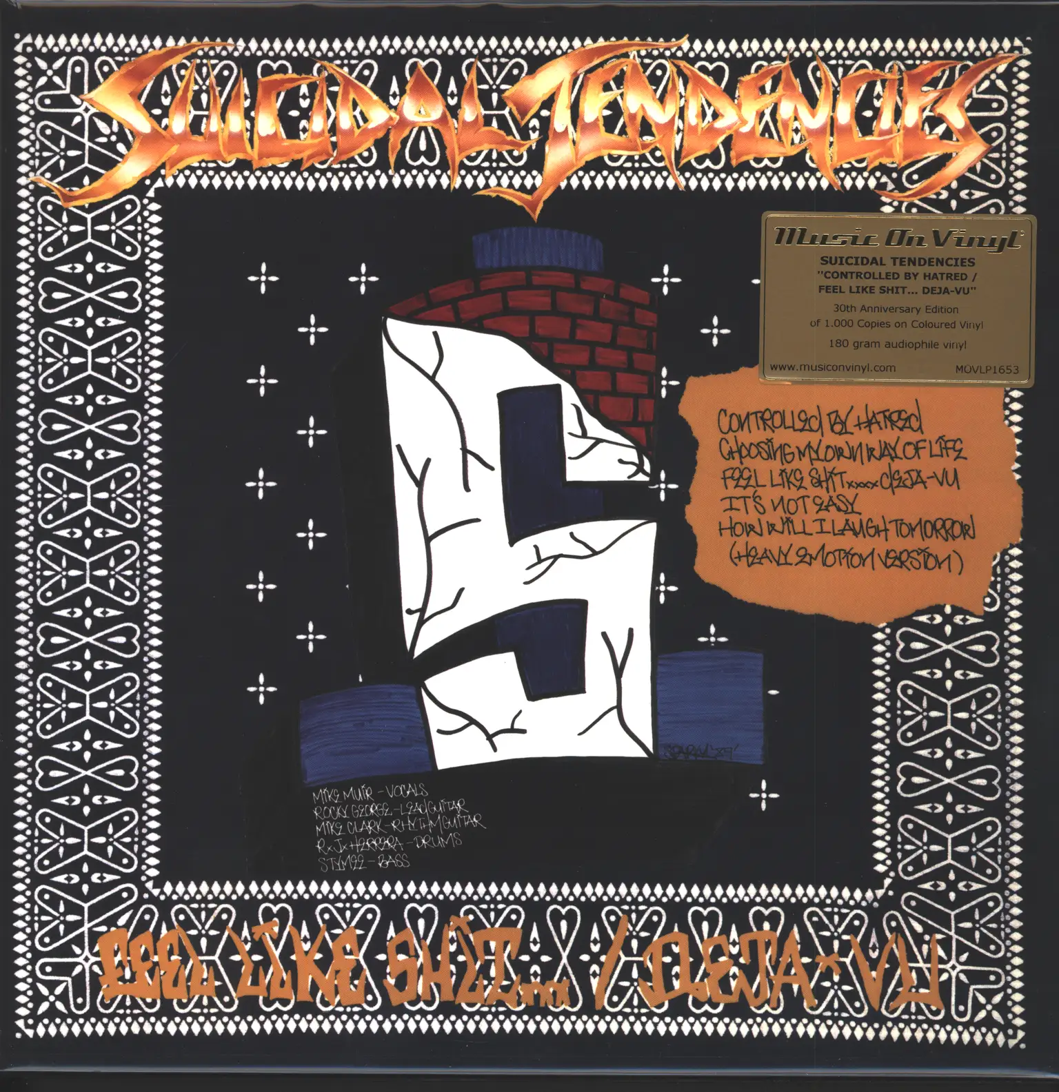 Suicidal Tendencies: Controlled By Hatred / Feel Like Shit...Deja-Vu, LP (Vinyl)