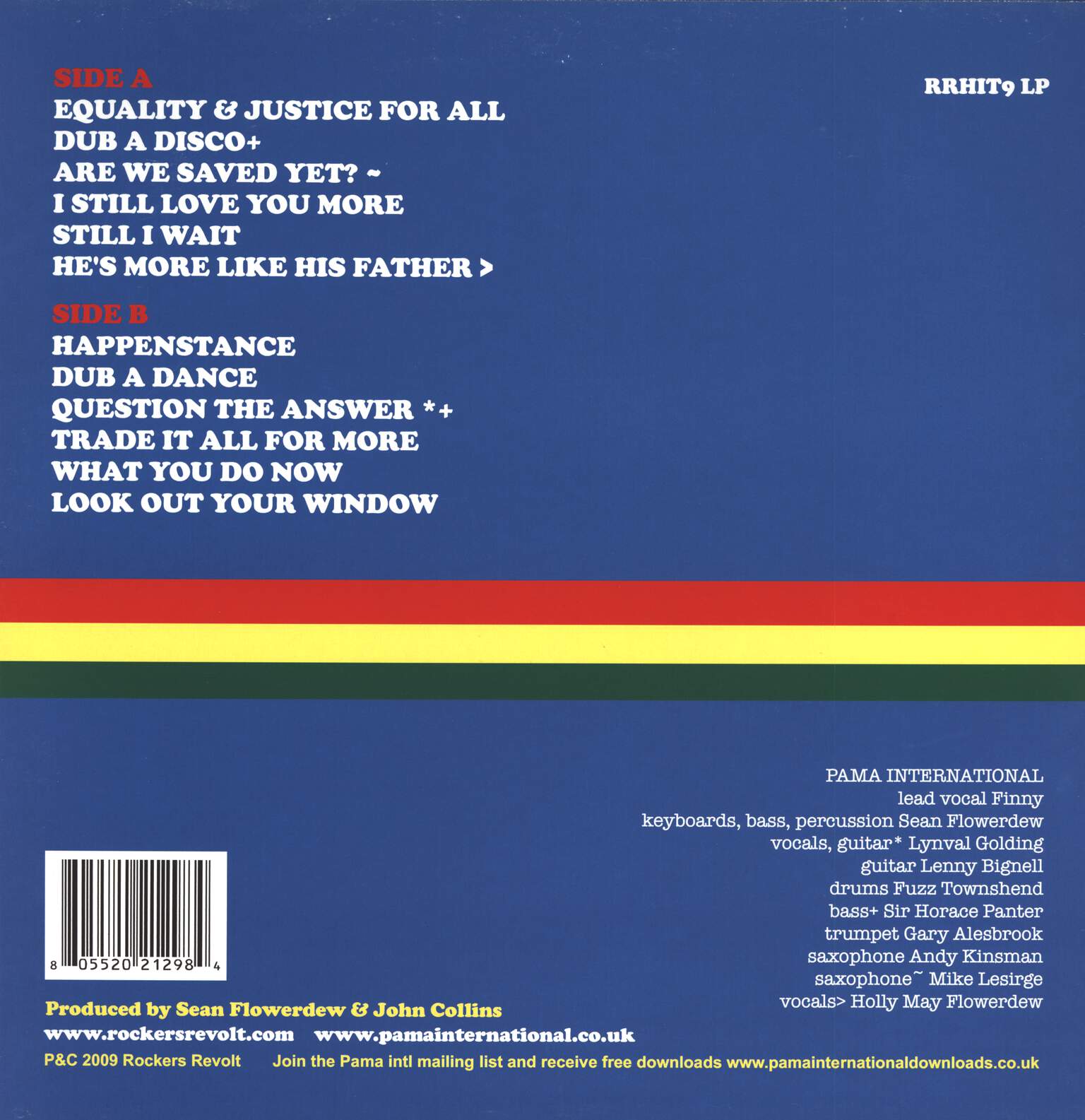 Pama International: Pama Outernational, LP (Vinyl)