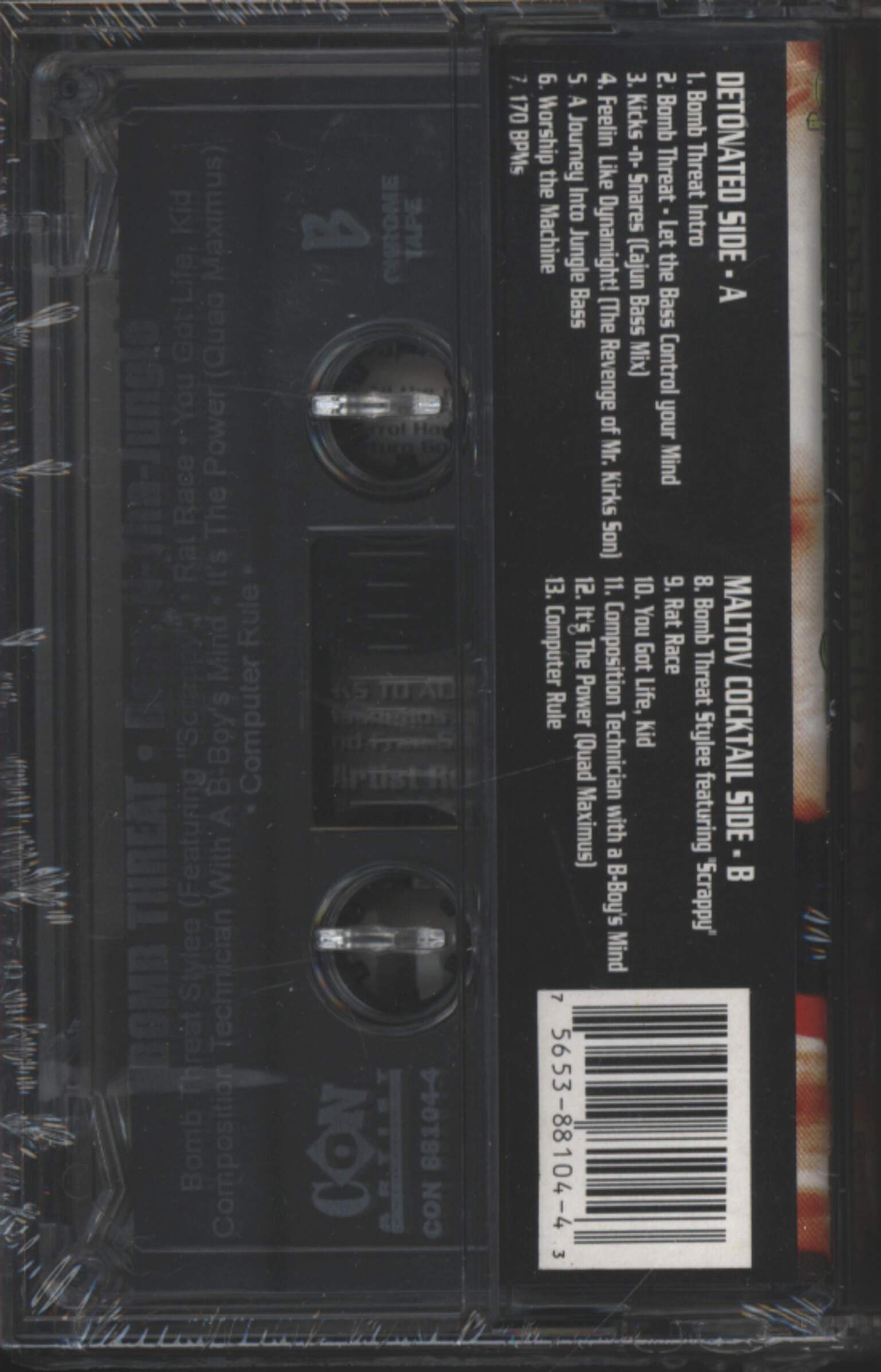 Bomb Threat: Bass-N-Tha-Jungle, Tape